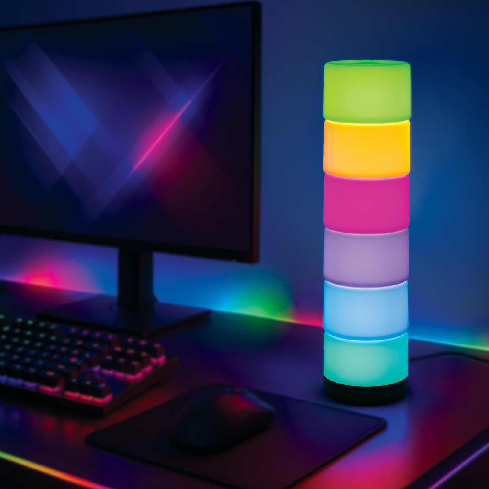 Arlec RGB Cylinder Tower Light