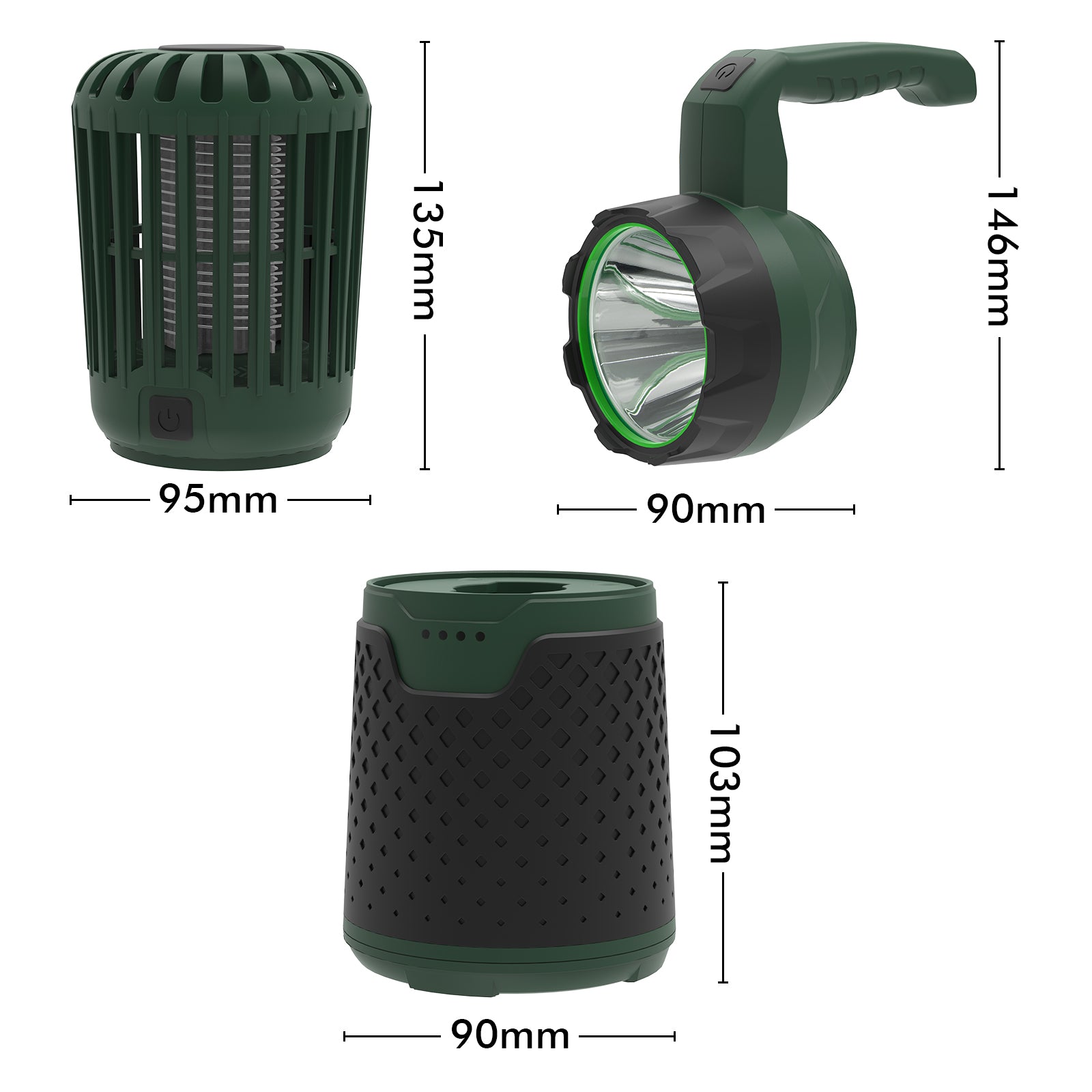 Arlec 4-in-1 Rechargeable Modular Utility Kit