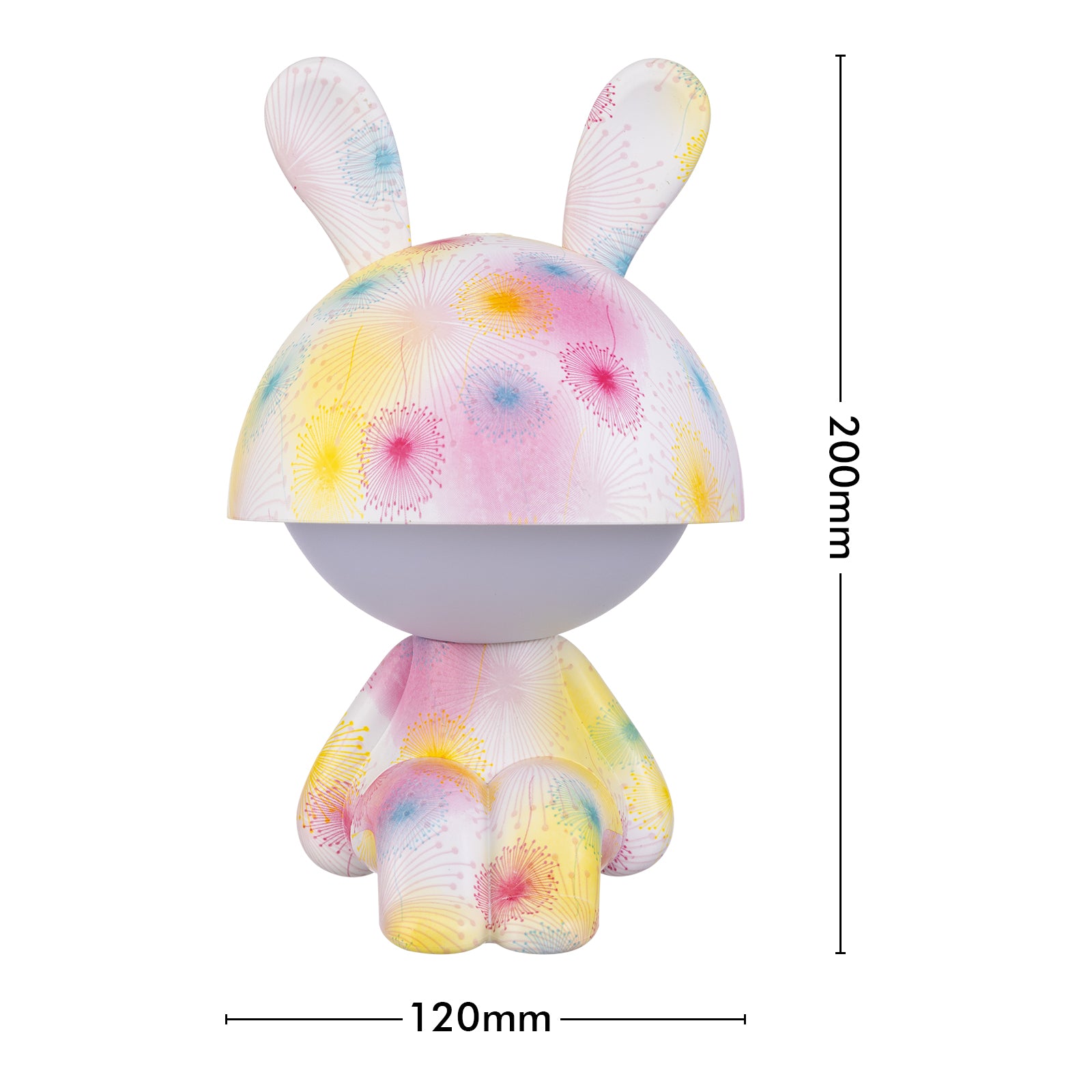 Arlec Small Graffiti Sitting Rabbit