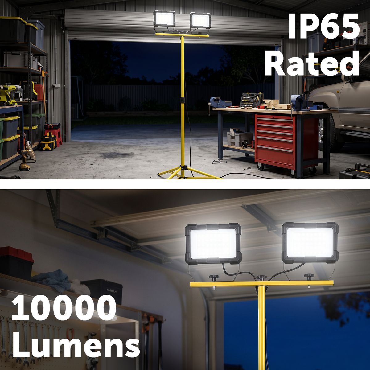Arlec 90W 10,000lm LED Tripod Worklight