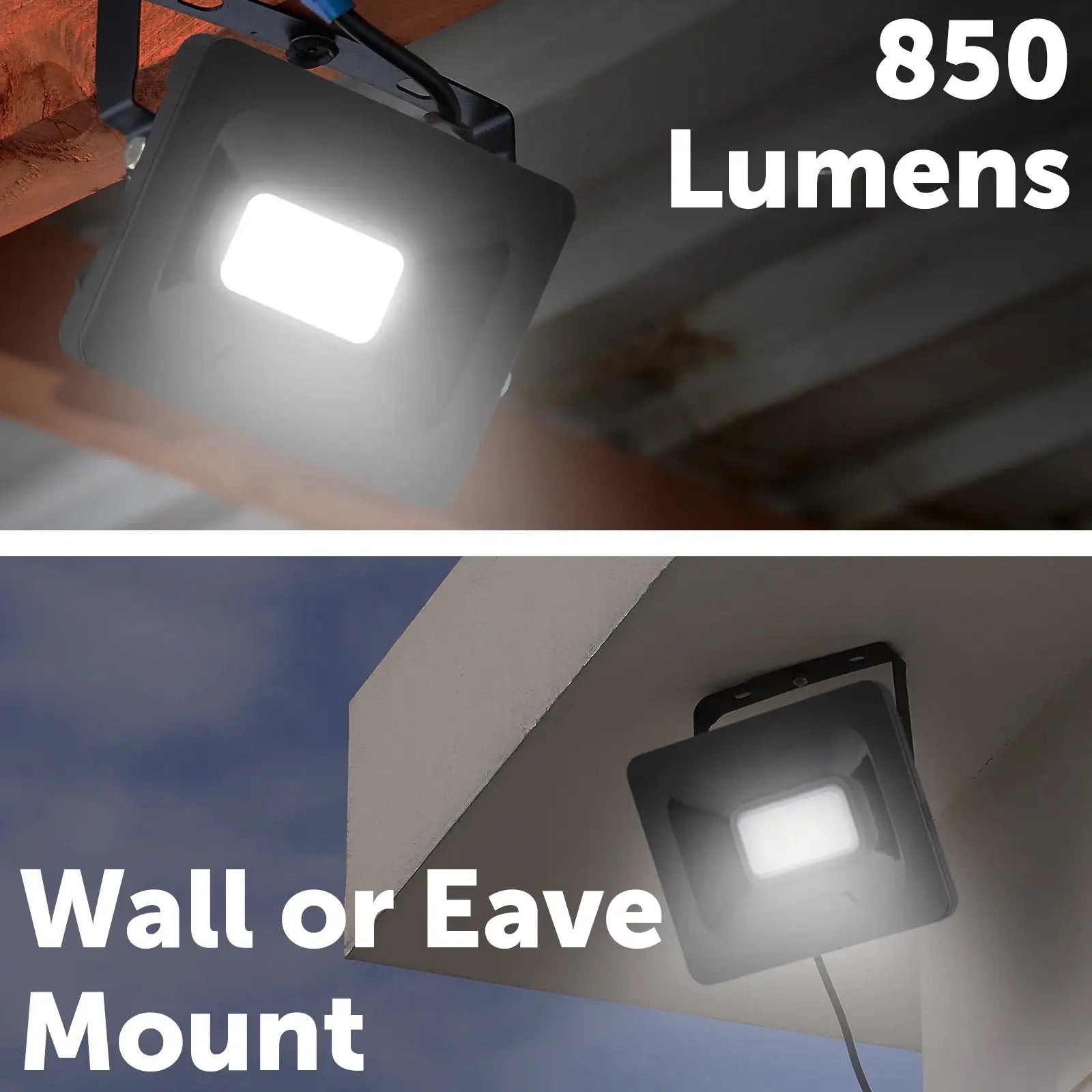 Arlec 10W LED DIY security floodlight – outdoor adjustable floodlight with aluminium IP65 housing and 100° beam