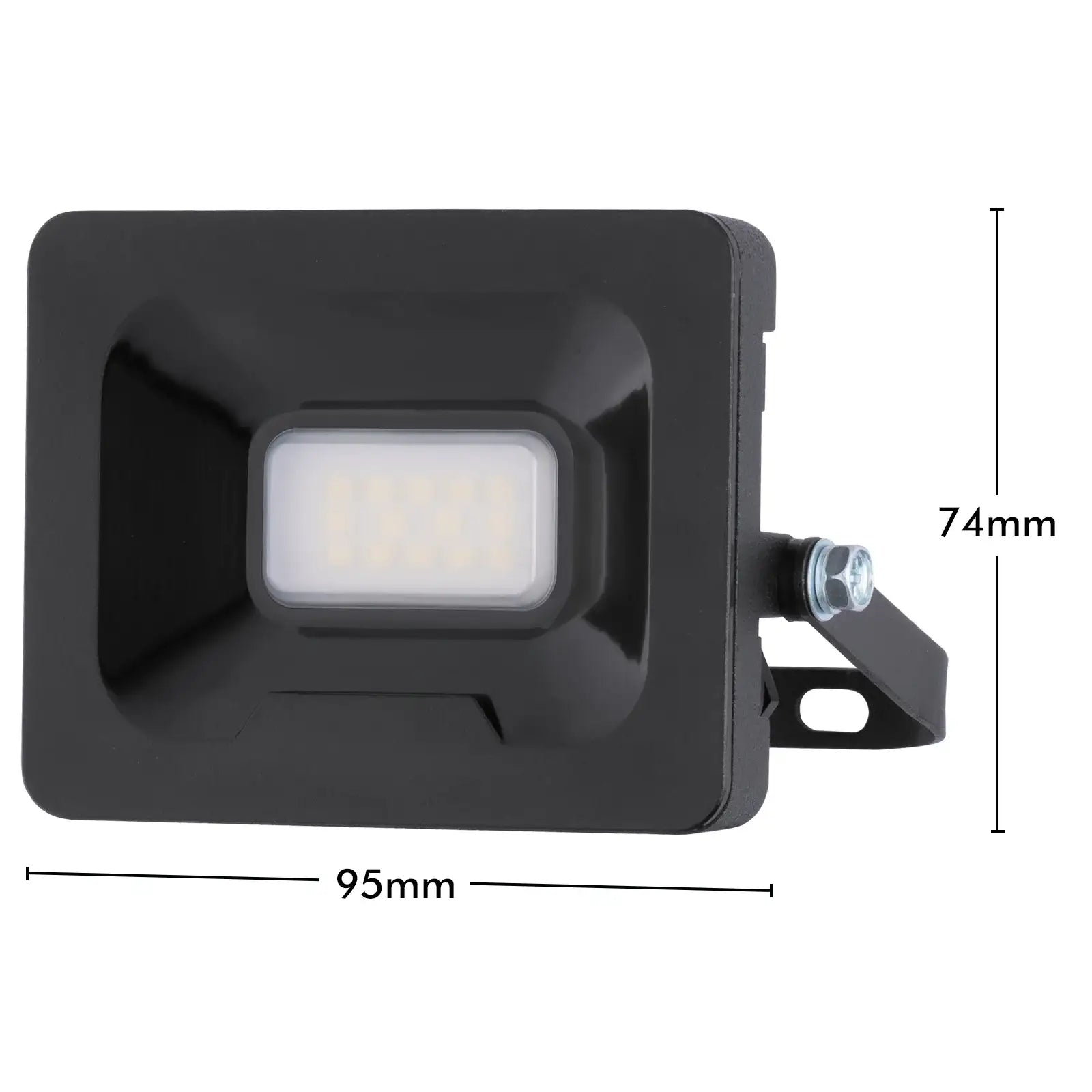 Arlec 10W LED DIY security floodlight – outdoor adjustable floodlight with aluminium IP65 housing and 100° beam