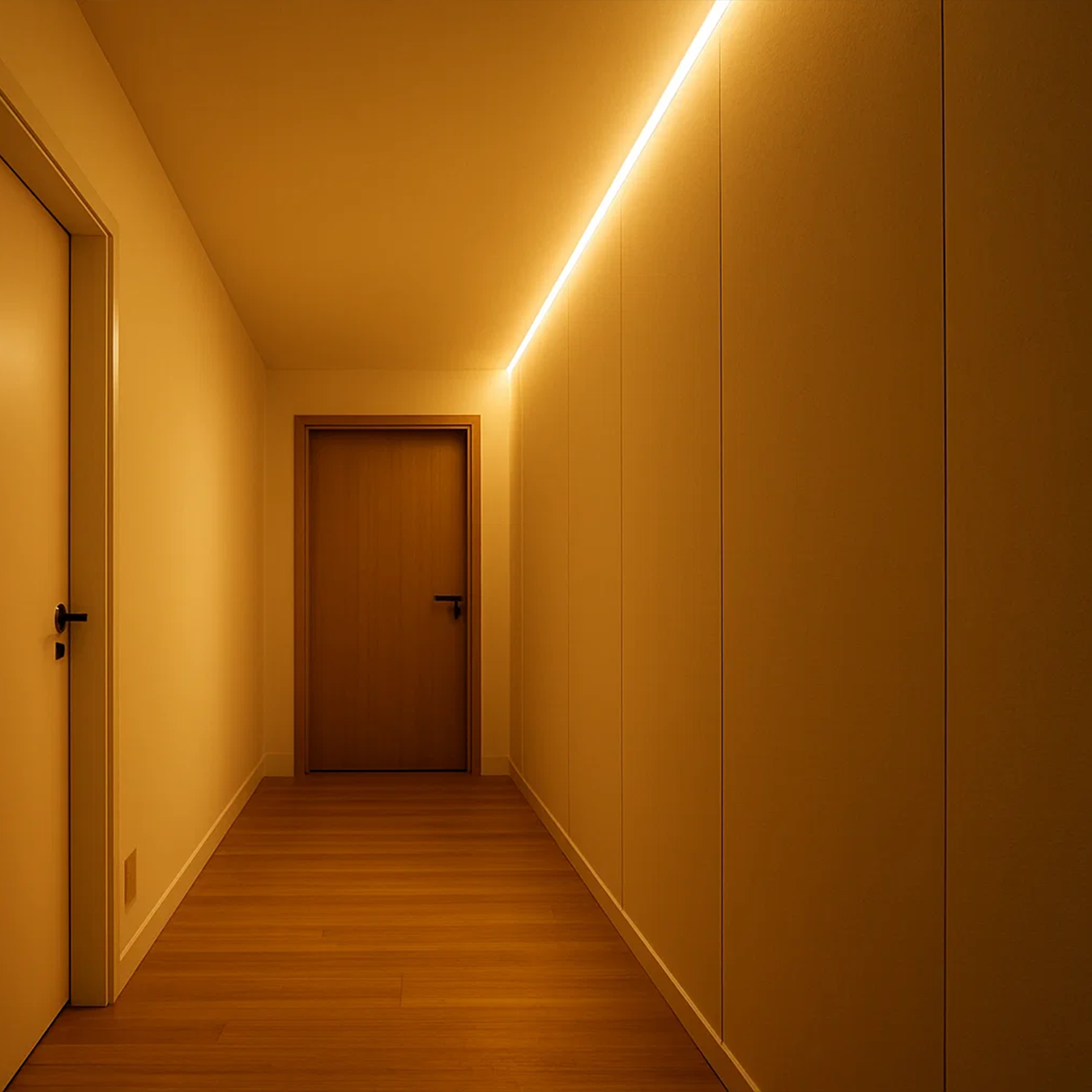 Arlec 1m WW LED Battery Sensor Strip Light