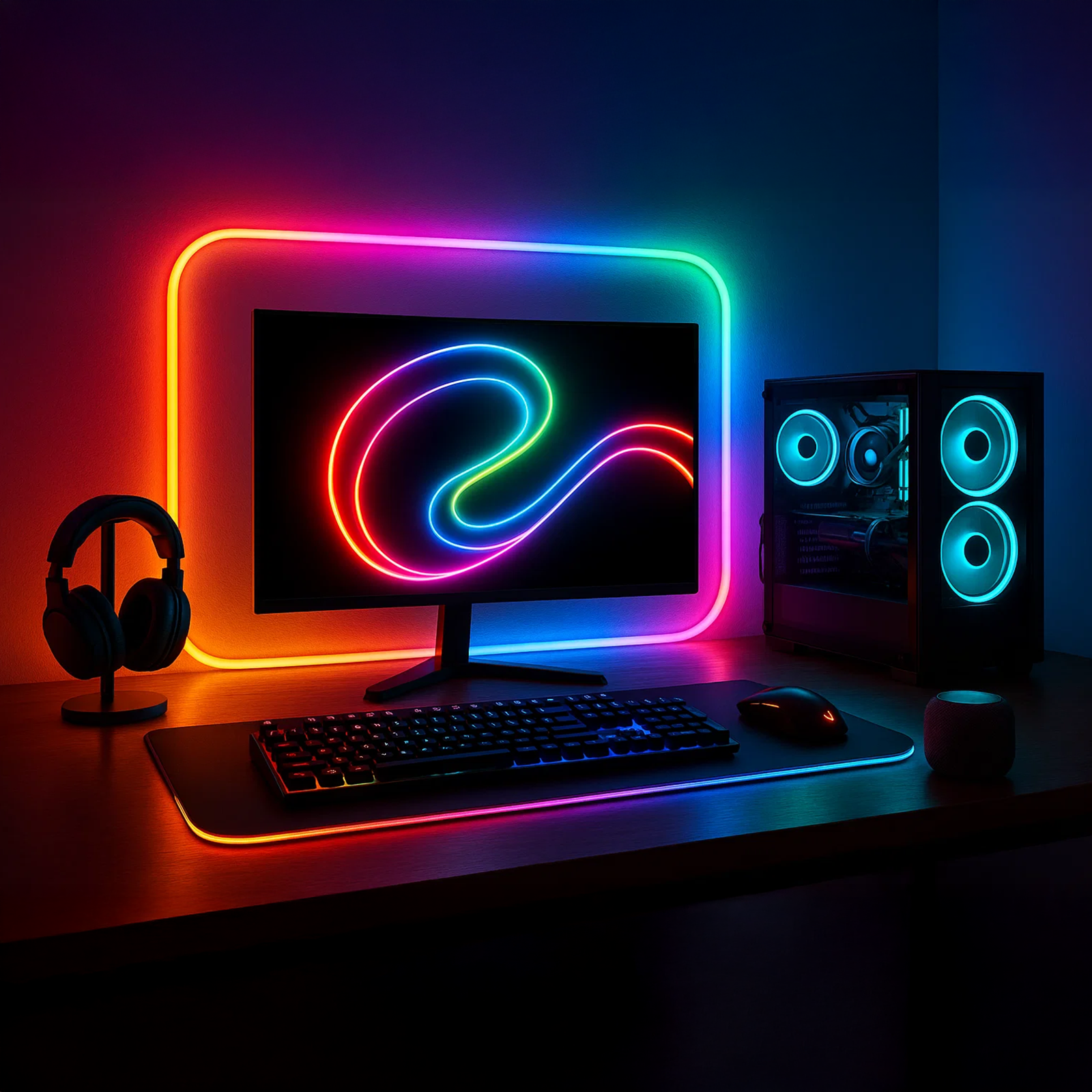 Arlec Grid Connect Smart Neon Flex 5m with Razer Chroma