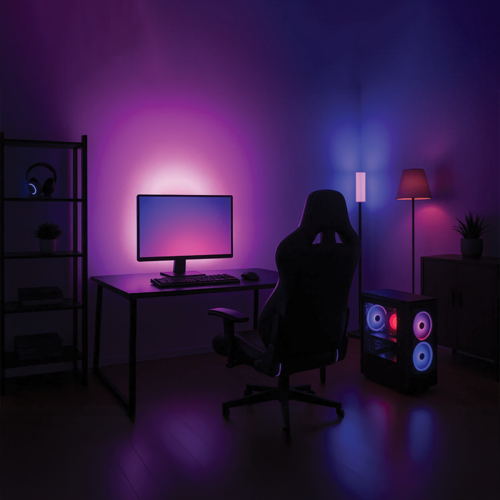 Arlec RGB Grid Connect Smart Strip Light with Screen Sync and Colour Sensor