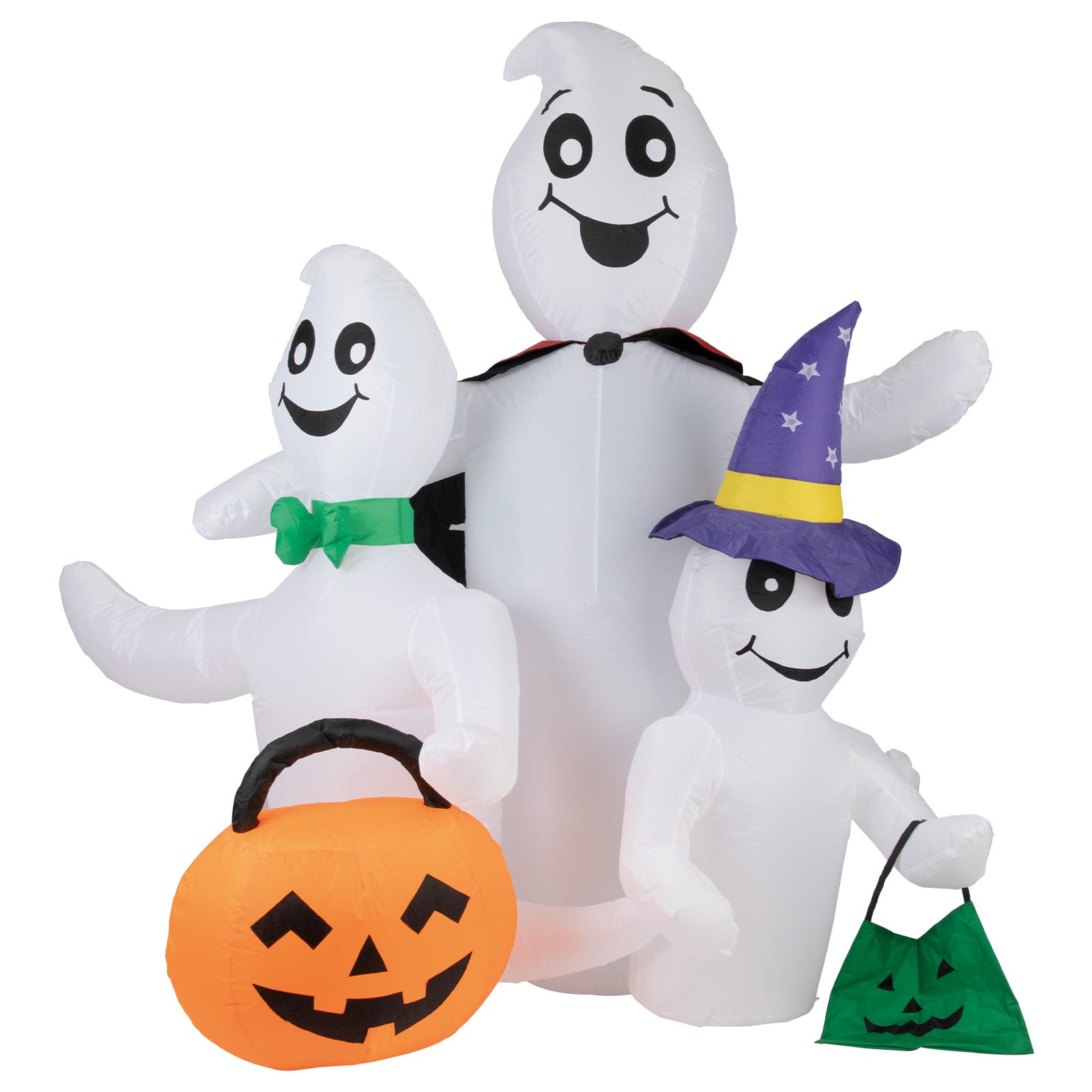 Arlec 1.8m Halloween inflatable with 3 ghosts β self-inflating LED display for indoor and outdoor settings