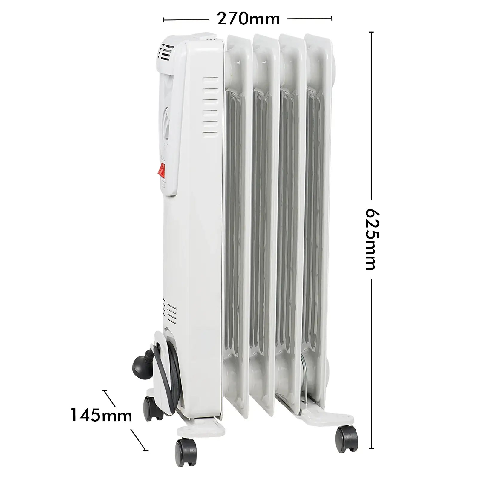Arlec 1000W compact oil heater