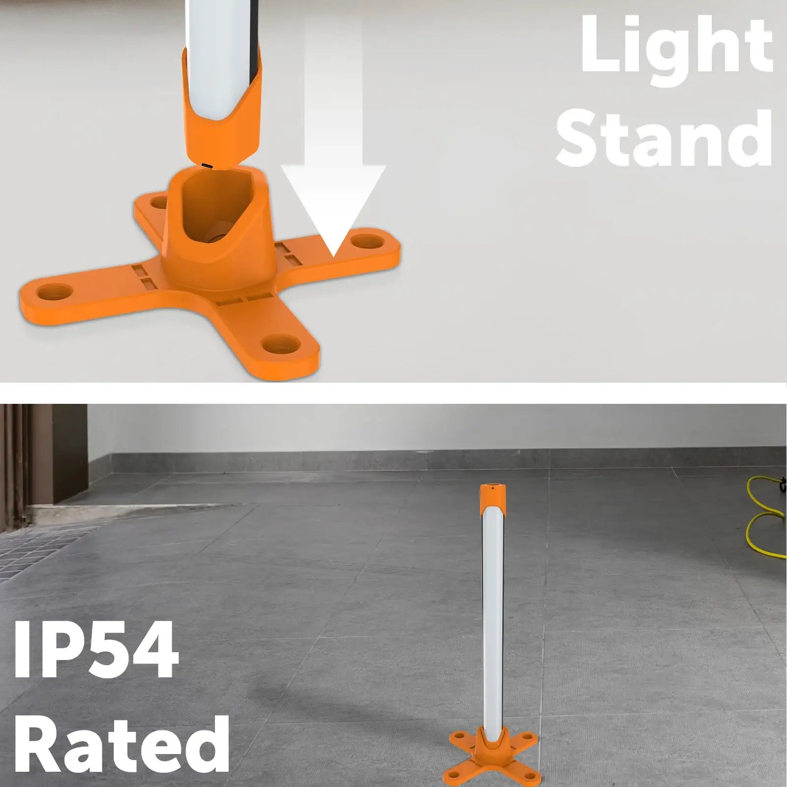 Arlec 1200lm rechargeable inspection light – 3 modes with USB-C and power bank