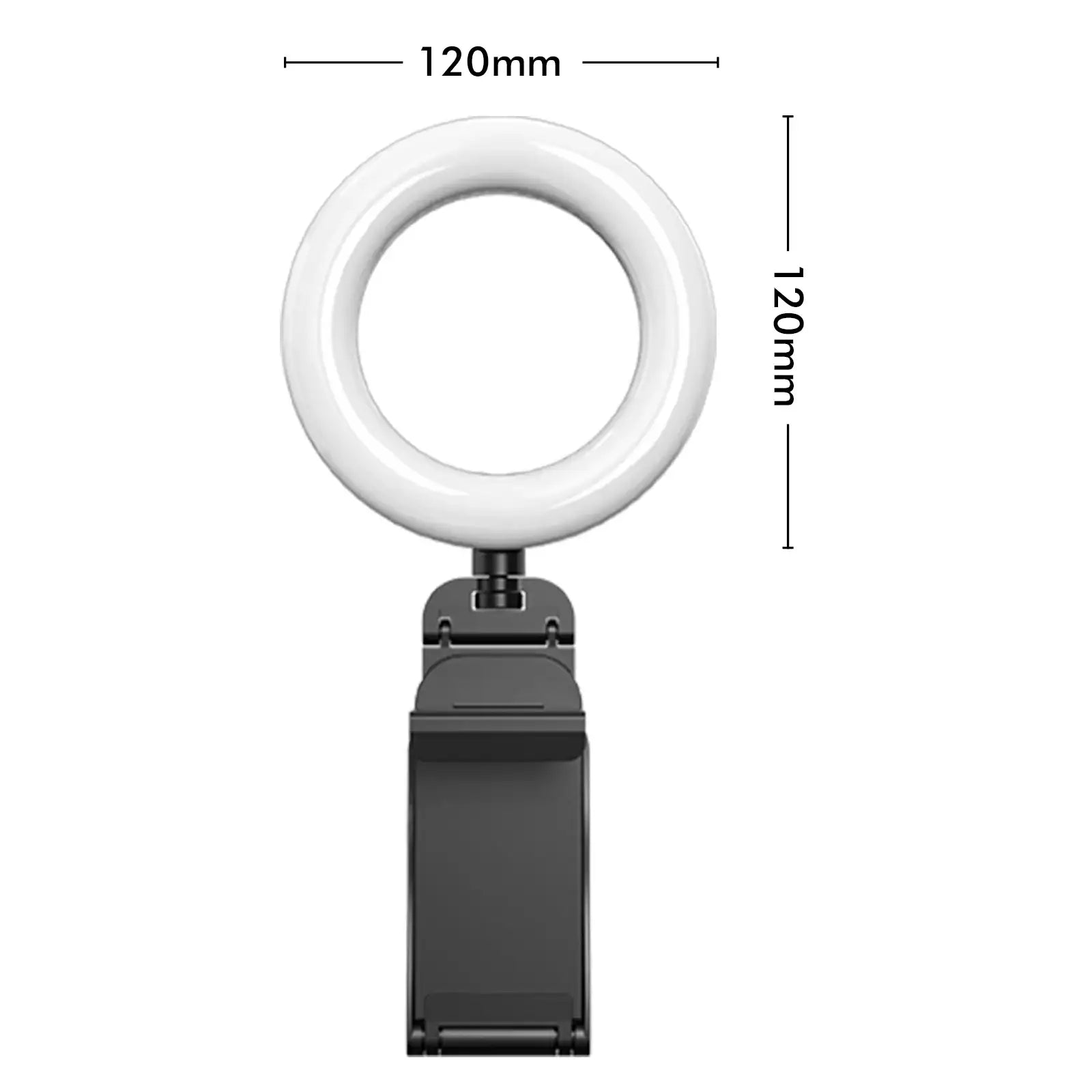 12cm streaming ring light with CCT control by Arlec, compact video light