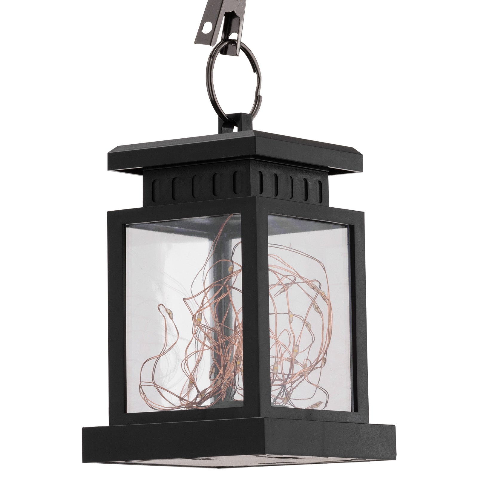 Arlec 13cm decorative fairy light solar lantern – garden ambient outdoor lighting