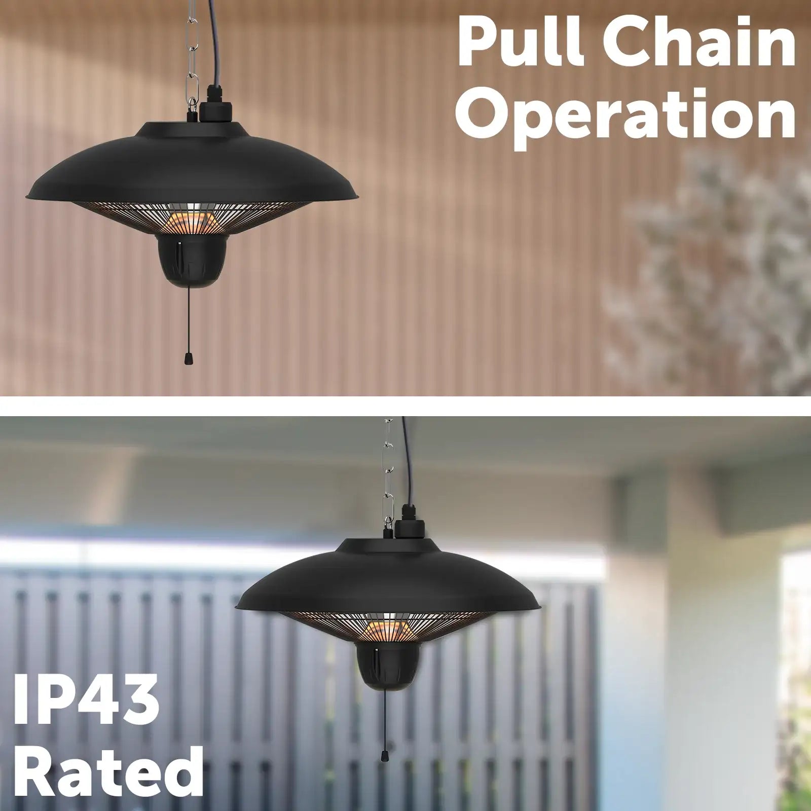 Arlec 1500W hanging infrared heater