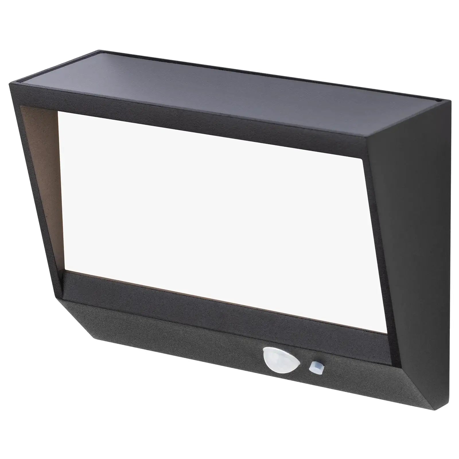 Arlec 120L Premium Solar LED Wall Light With Motion Sensor - solar powered light, motion sensor light, exterior wall light, energy efficient LED