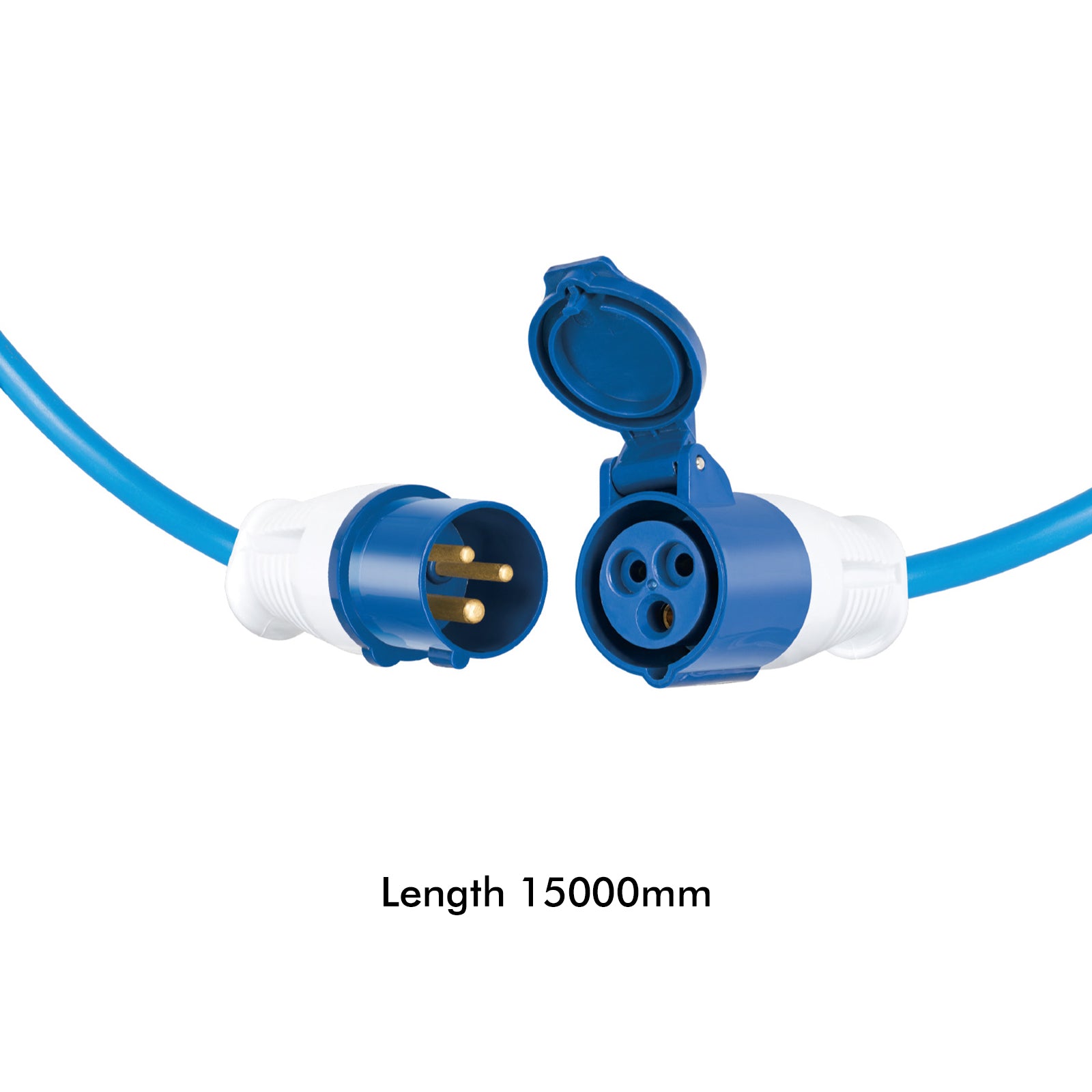 Arlec 15m Caravan Extension Lead - caravan extension lead, 15m power cable, outdoor power connection