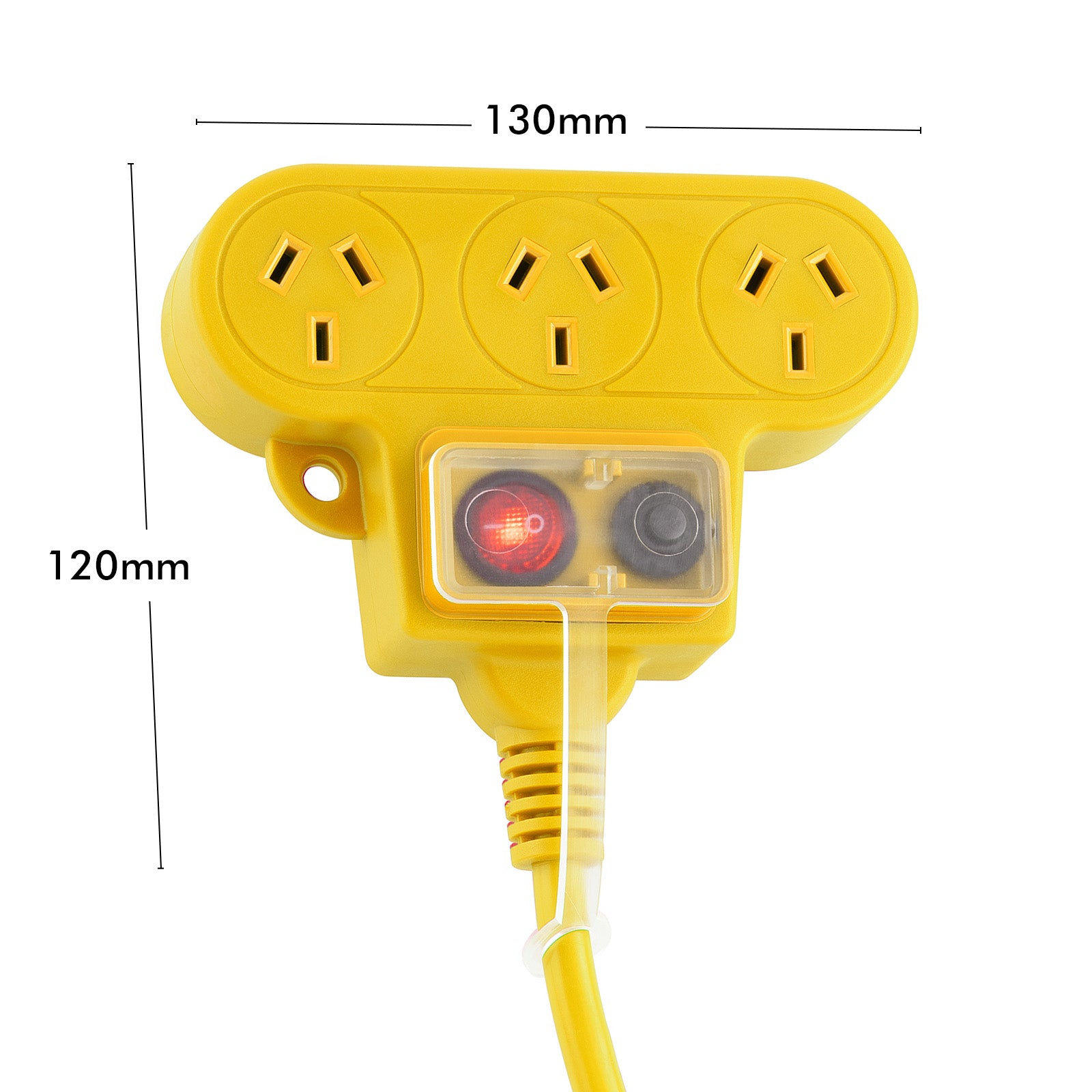 Triple socket 15m extension lead – Arlec heavy duty trade cable