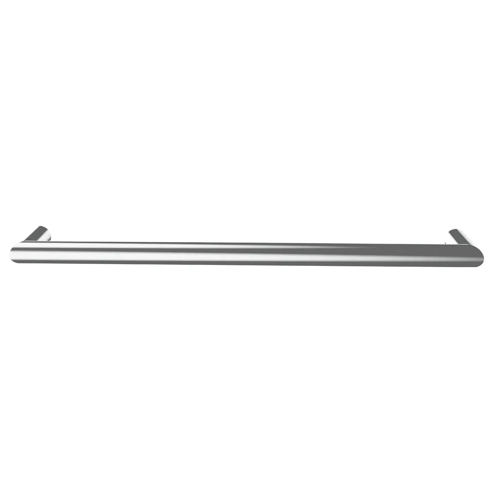 Arlec 18W stainless steel single bar towel rail for modern bathroom heating