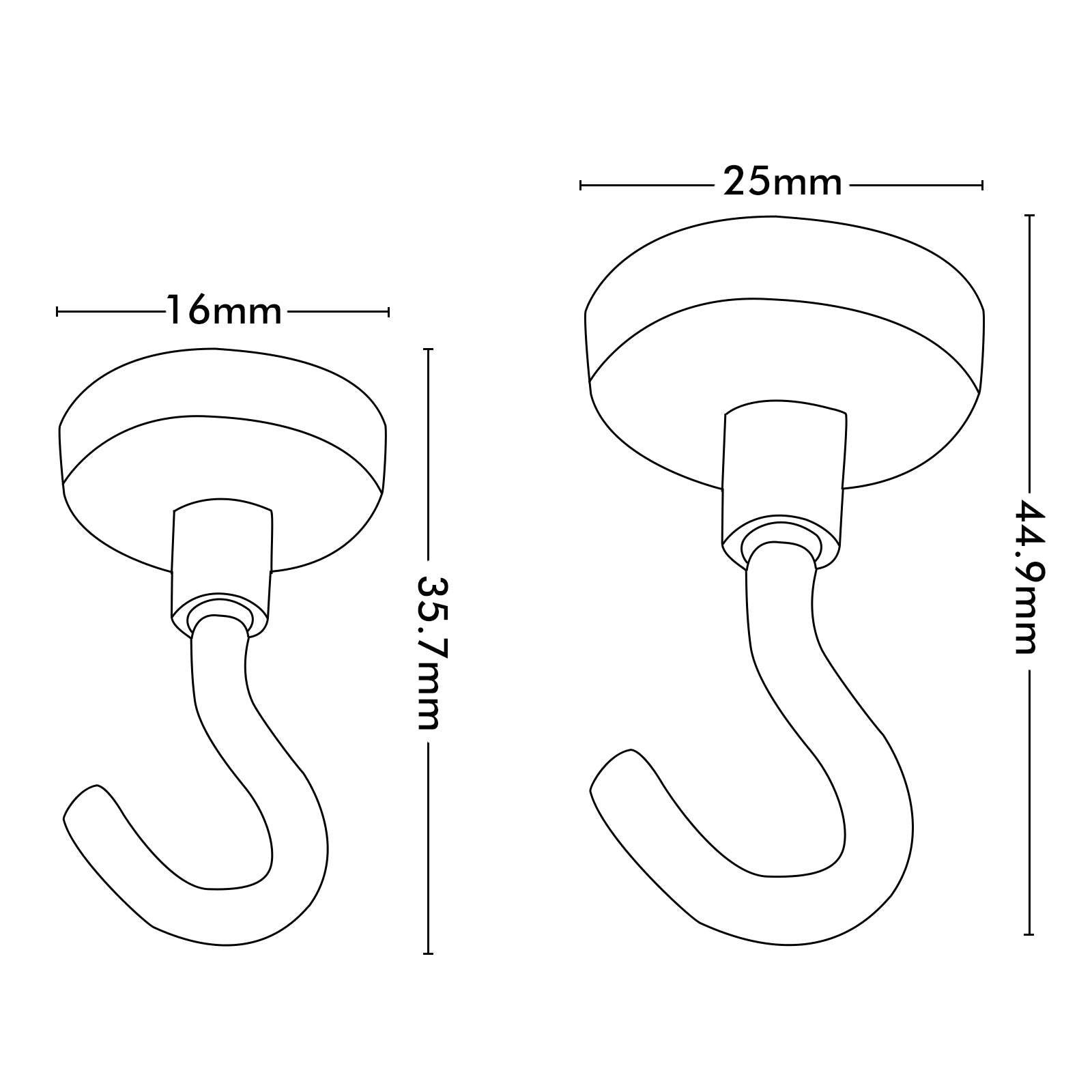 Arlec 18 Multi Purpose Magnetic Gutter Hooks - outdoor lighting solution