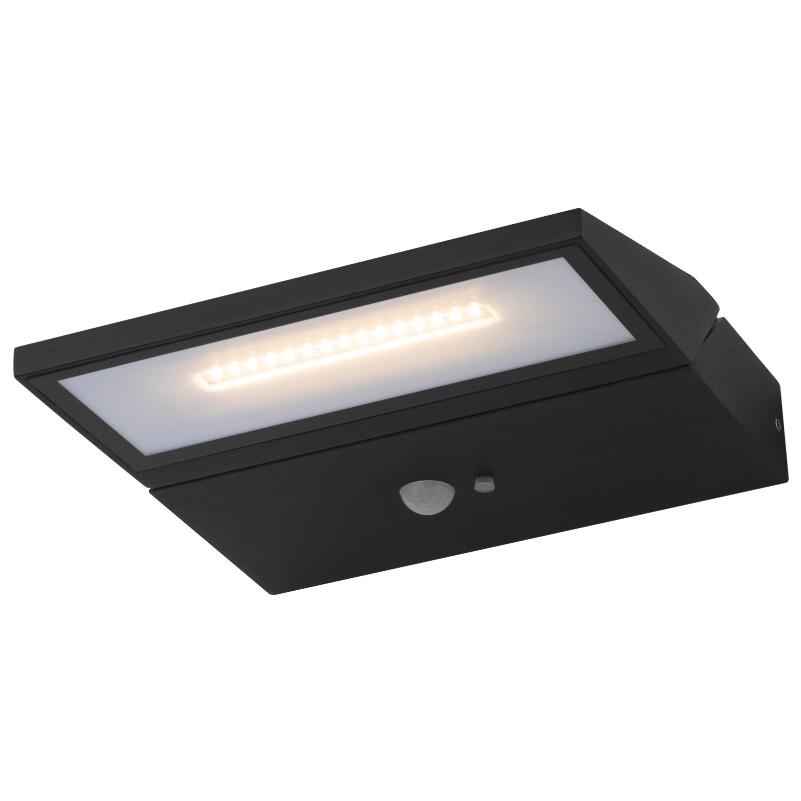 Arlec 190L Premium Solar LED Wall Light With Motion Sensor - solar powered light, motion sensor light, exterior wall light, energy efficient LED