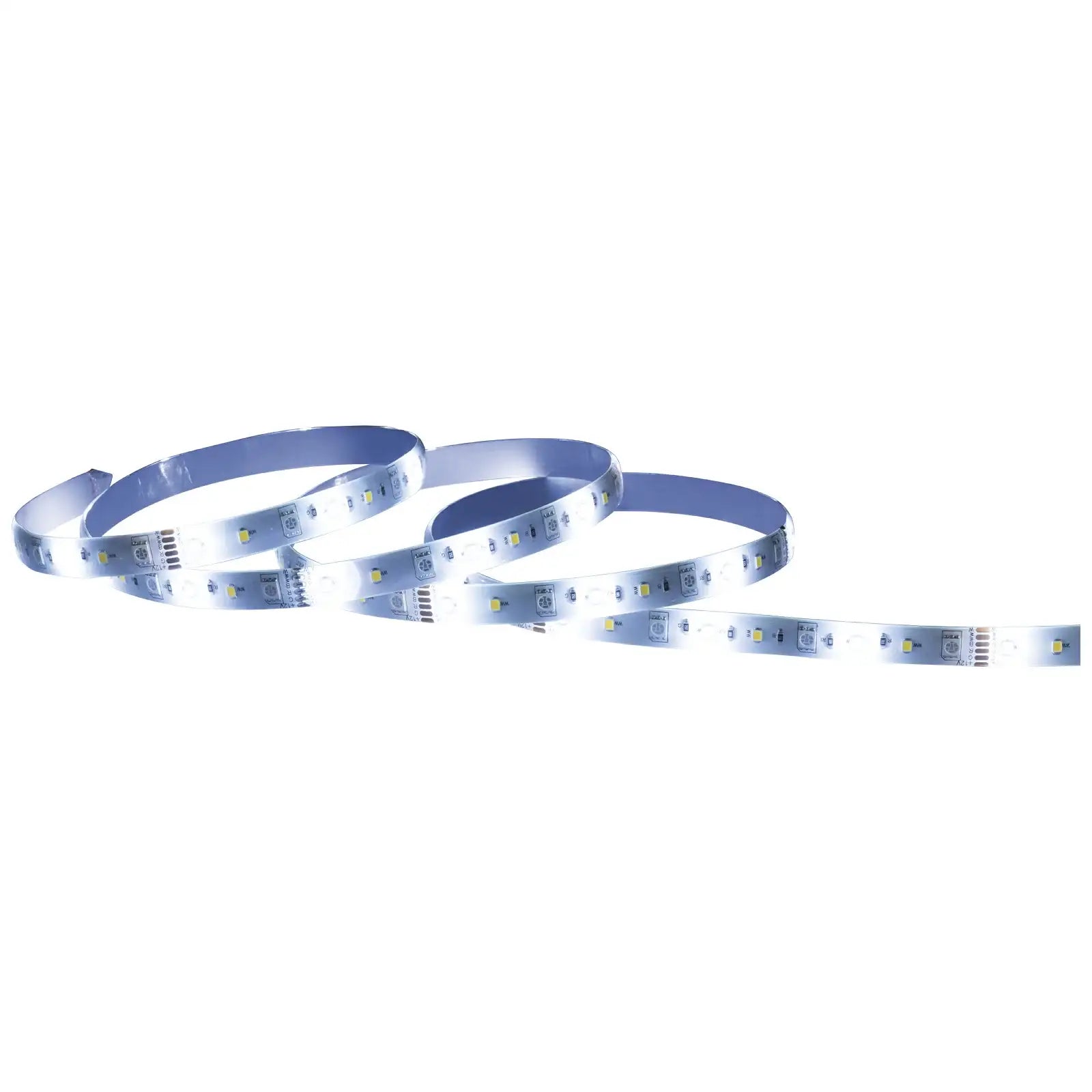 1m CCT LED strip light with adjustable color temperature, app and remote control, and IP65 coating