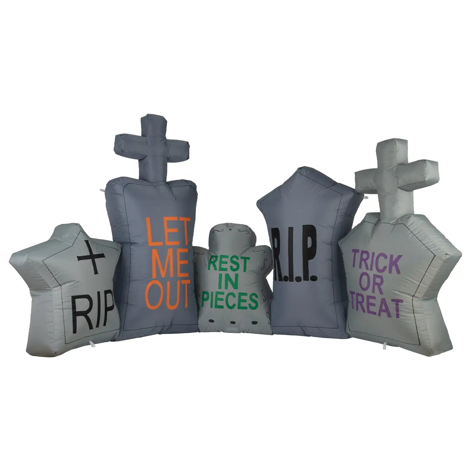 Arlec 2.5m tombstones Halloween inflatable – durable LED-lit inflatable for spooky seasonal decoration