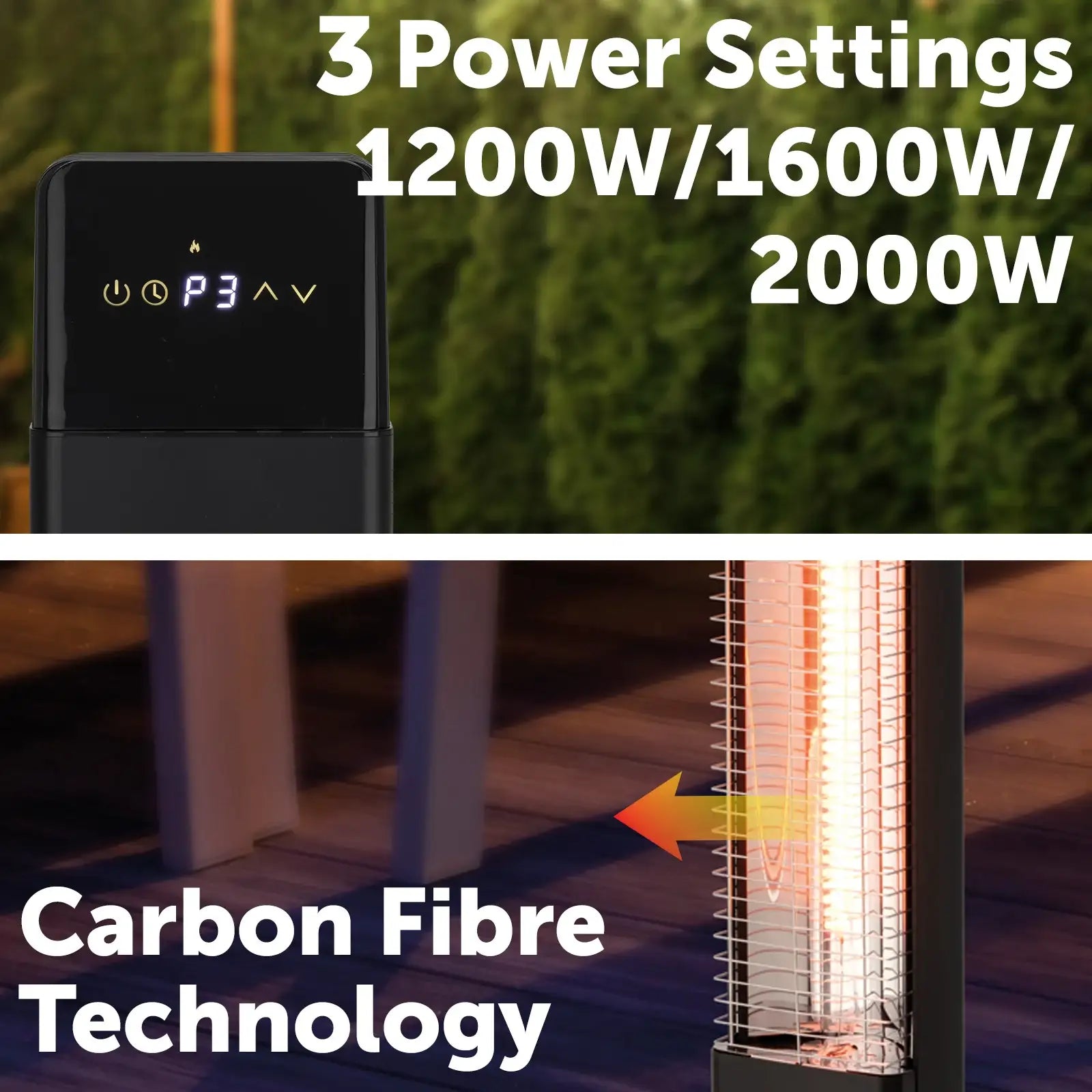 Arlec 2000W freestanding heater