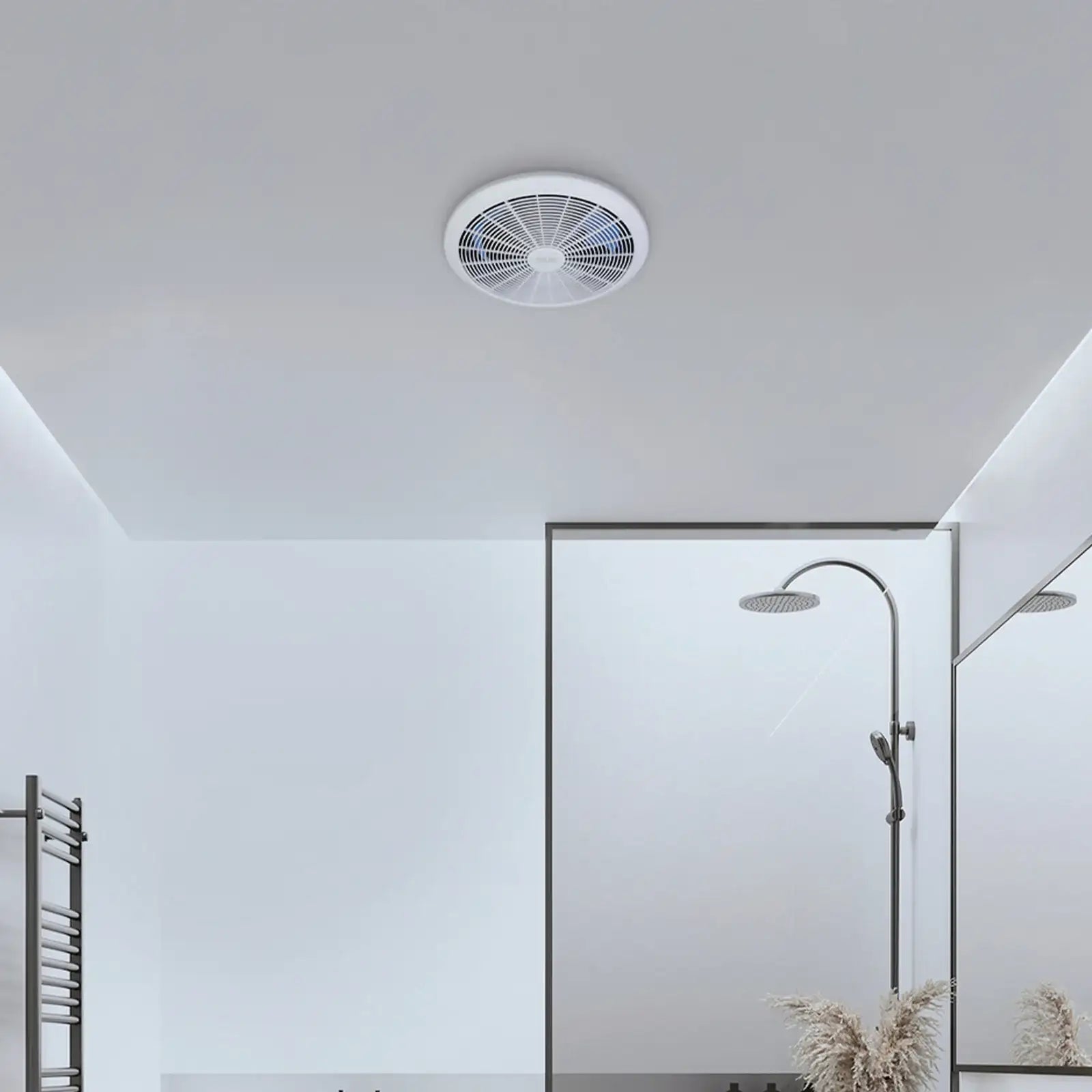 Arlec 200mm White Exhaust Fan – Wall or Ceiling Mounted Ventilation Solution