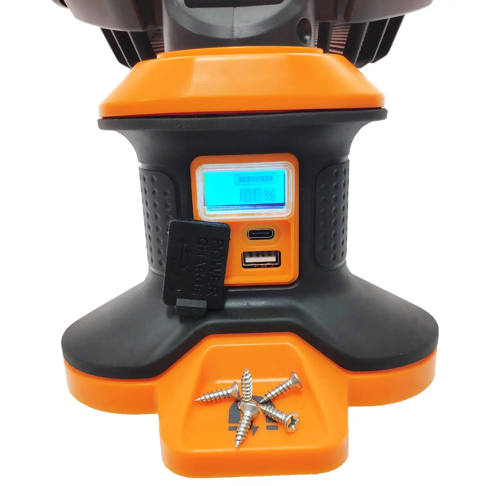 Arlec 20W rechargeable LED work light – 1500lm output, magnetic base, power bank