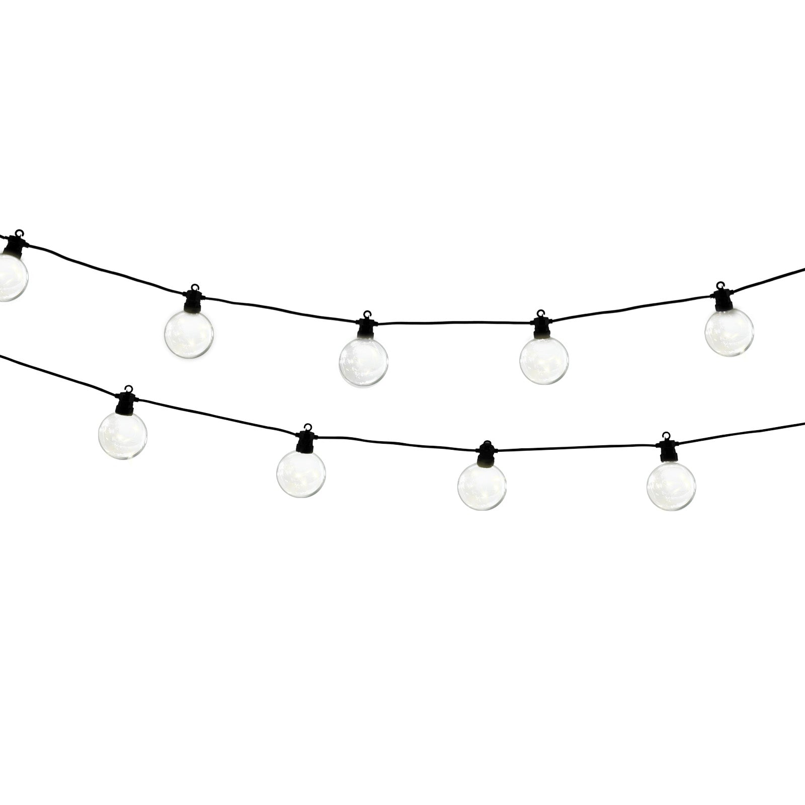 Smart warm white LED festoon lights – Arlec connectable Grid Connect outdoor decorative lighting