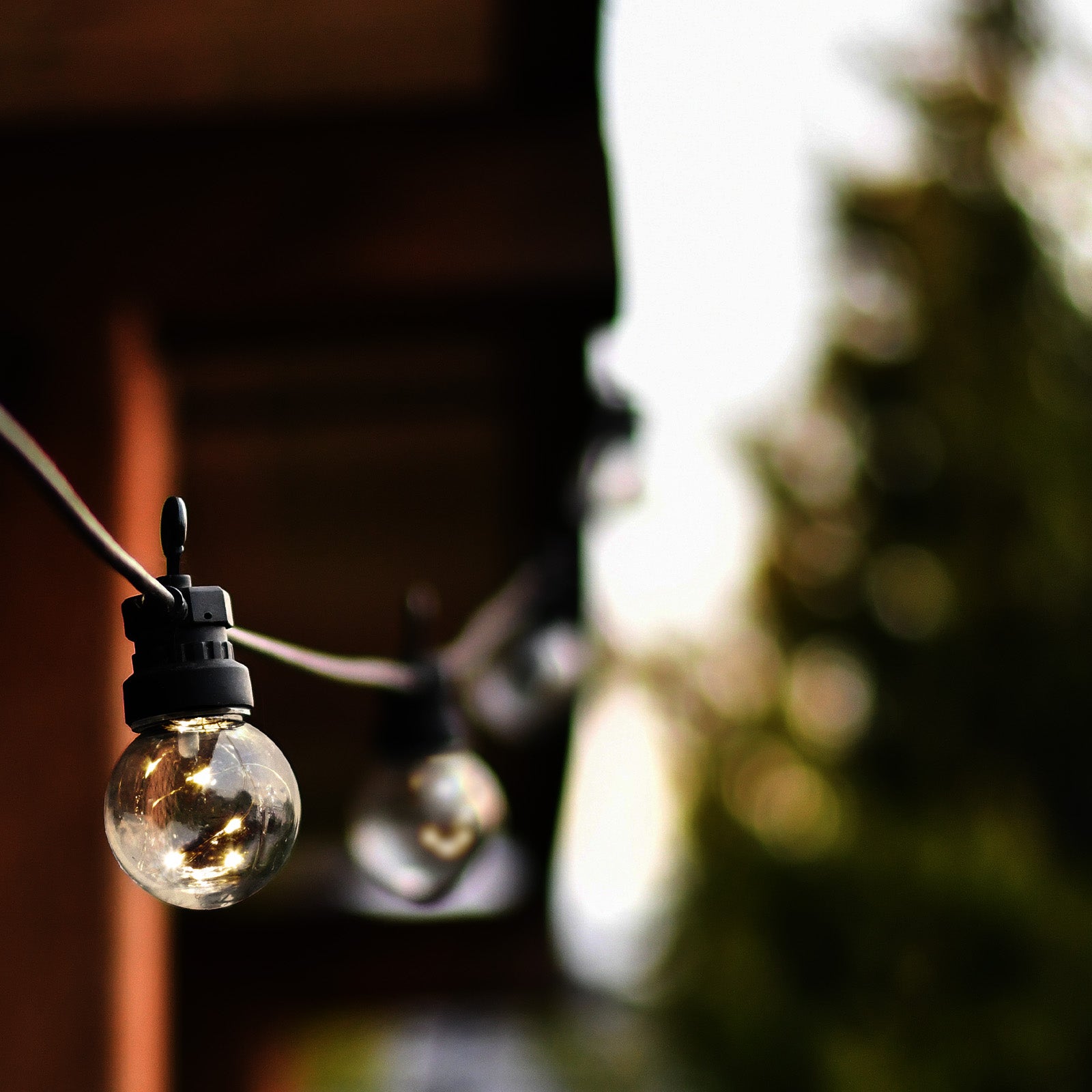 Smart warm white LED festoon lights – Arlec connectable Grid Connect outdoor decorative lighting