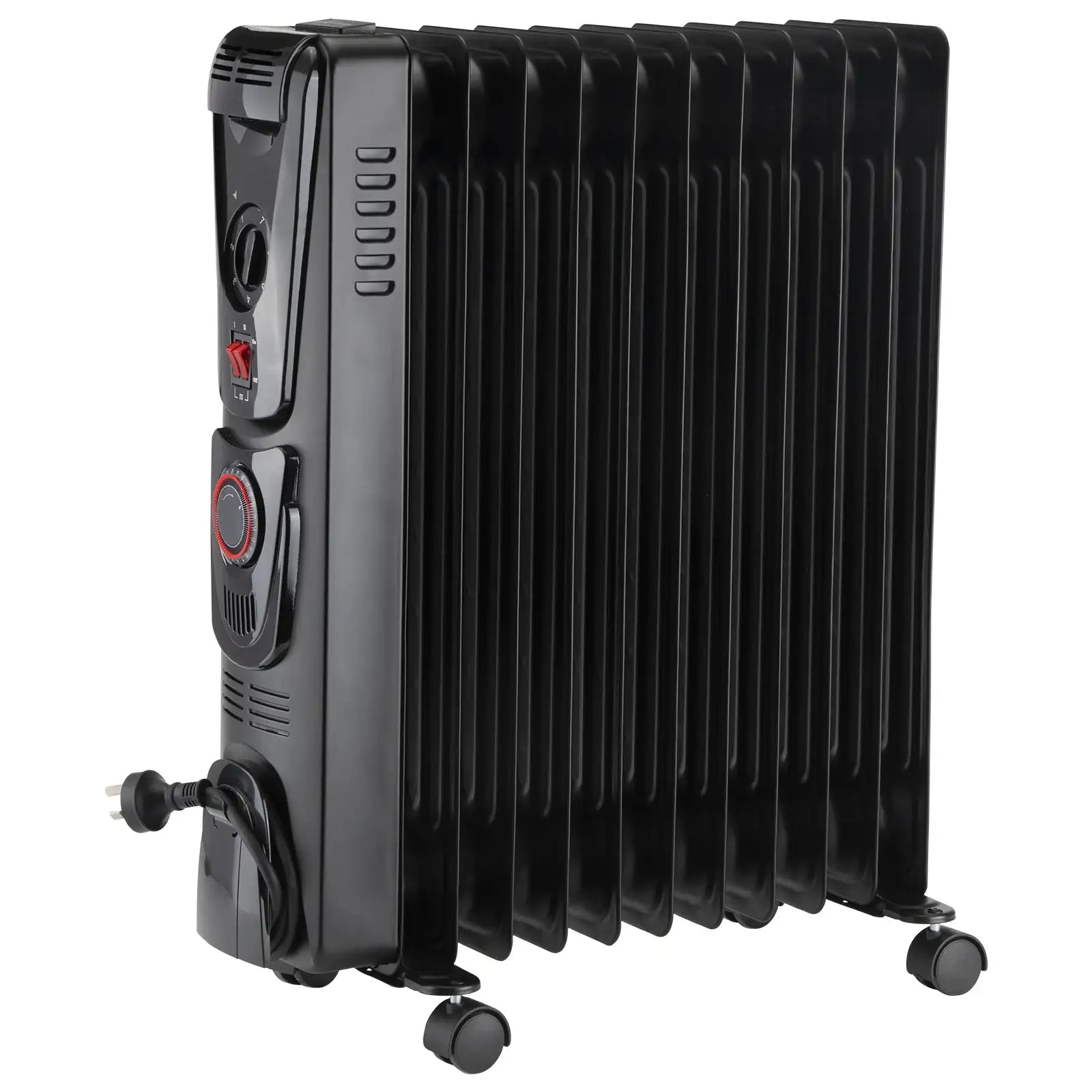 Arlec 2400W oil heater with timer