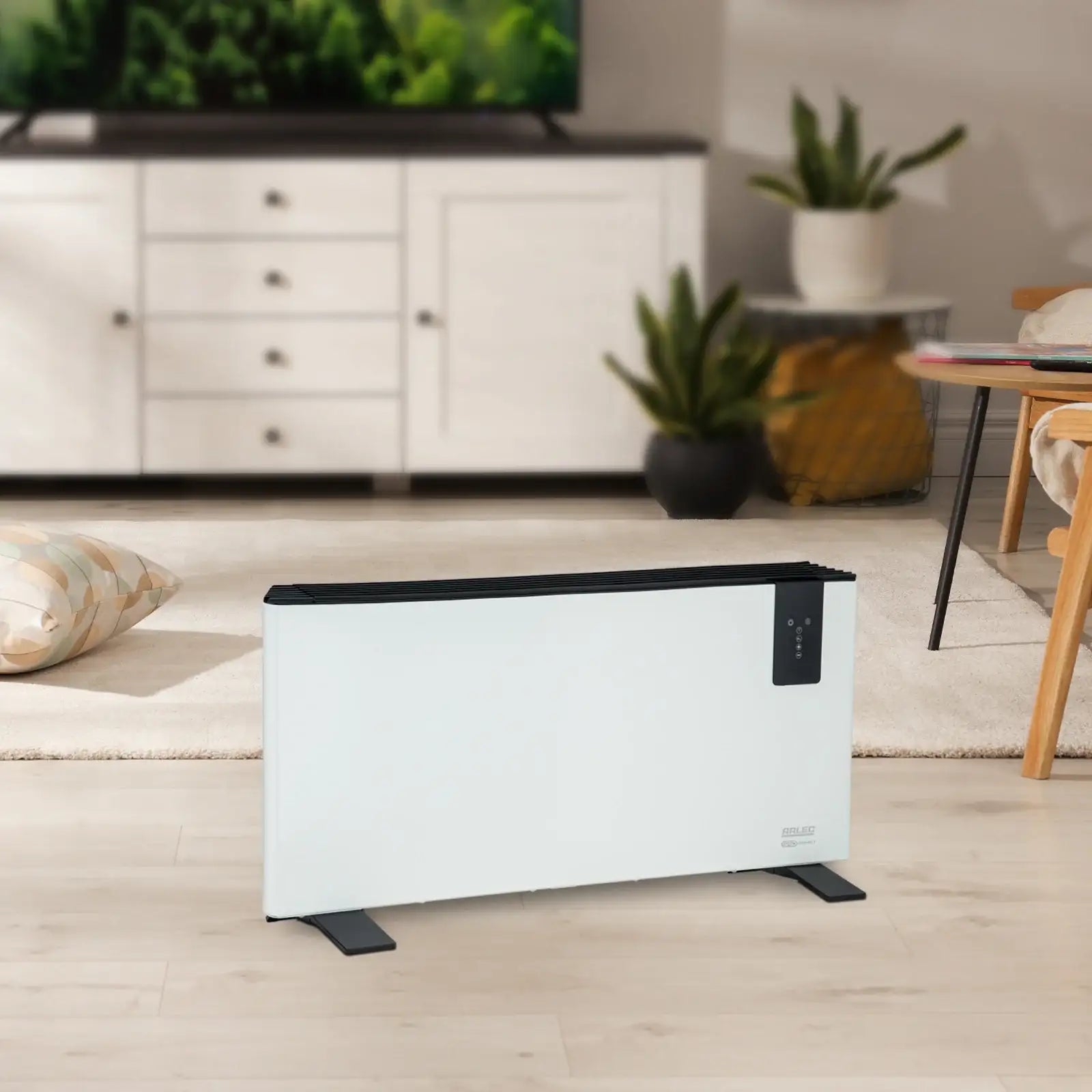 arlec 2400w grid connect convection heater – high power convection heater; grid connect smart control; efficient home room heater