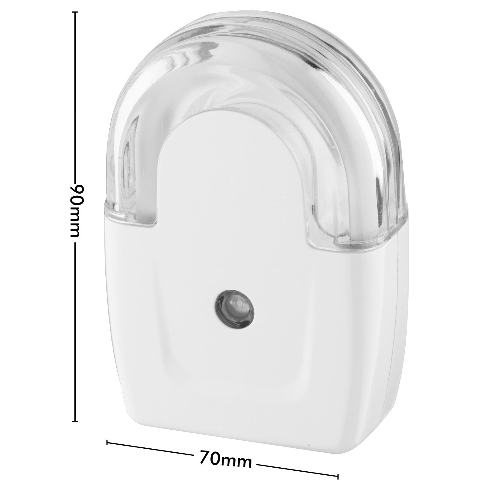 Arlec 240V White N Shaped Auto Sensor LED Night Light