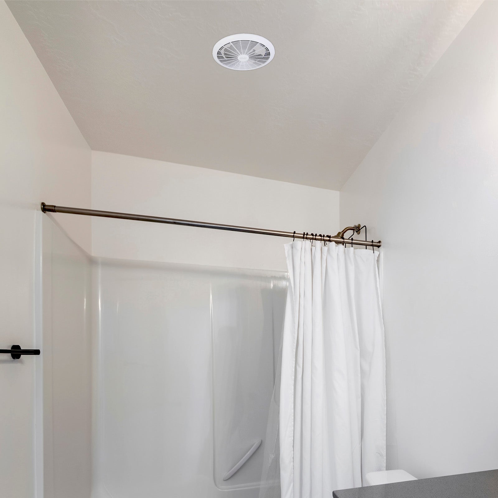 Arlec 250mm White Exhaust Fan – Ventilation Fan for Kitchen and Bathroom