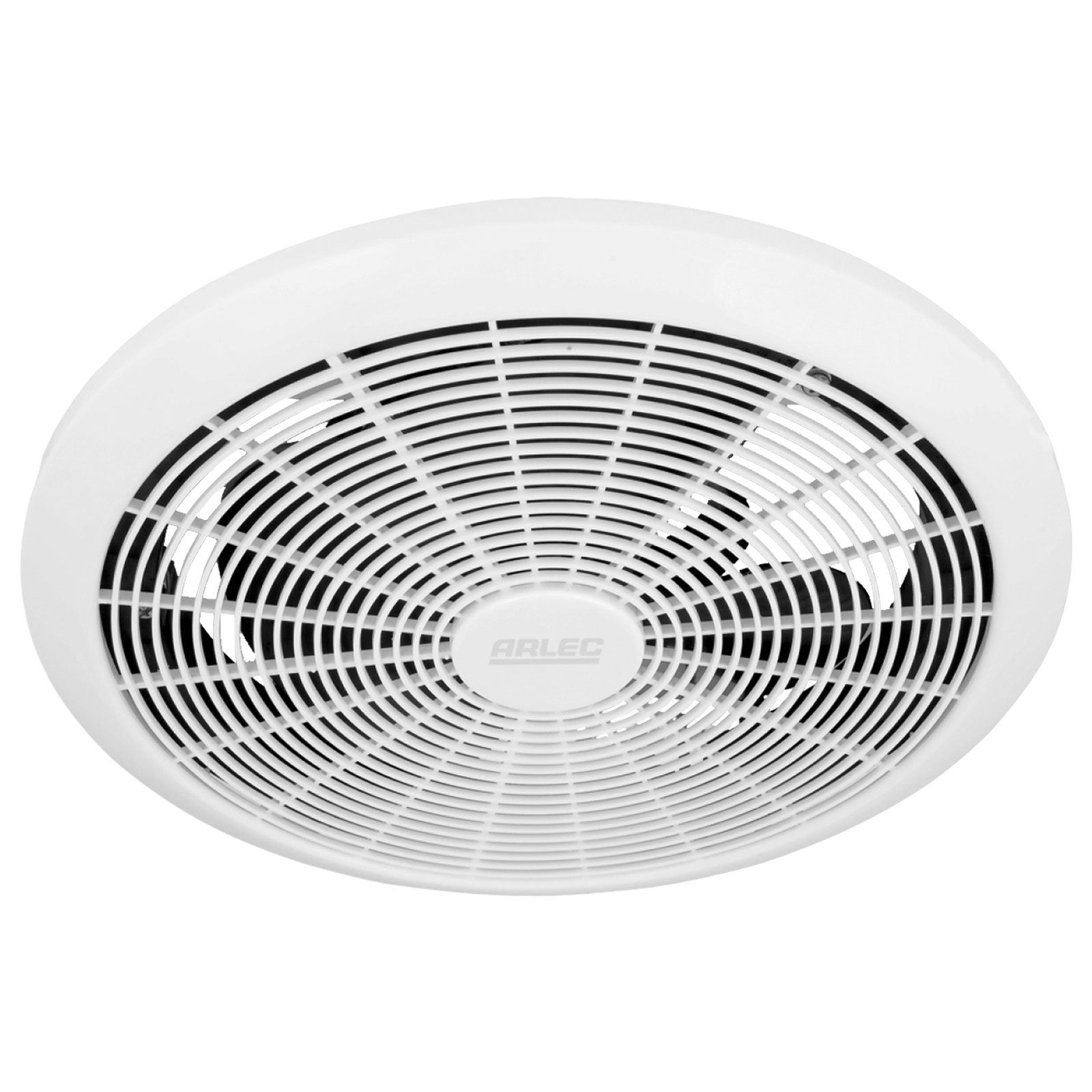 Arlec 250mm White Exhaust Fan – Ventilation Fan for Kitchen and Bathroom