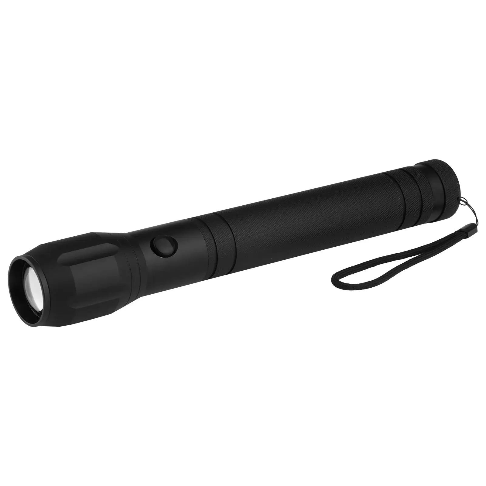 Arlec 280lm zoomable aluminium torch – T6 LED with 3D battery, durable and bright
