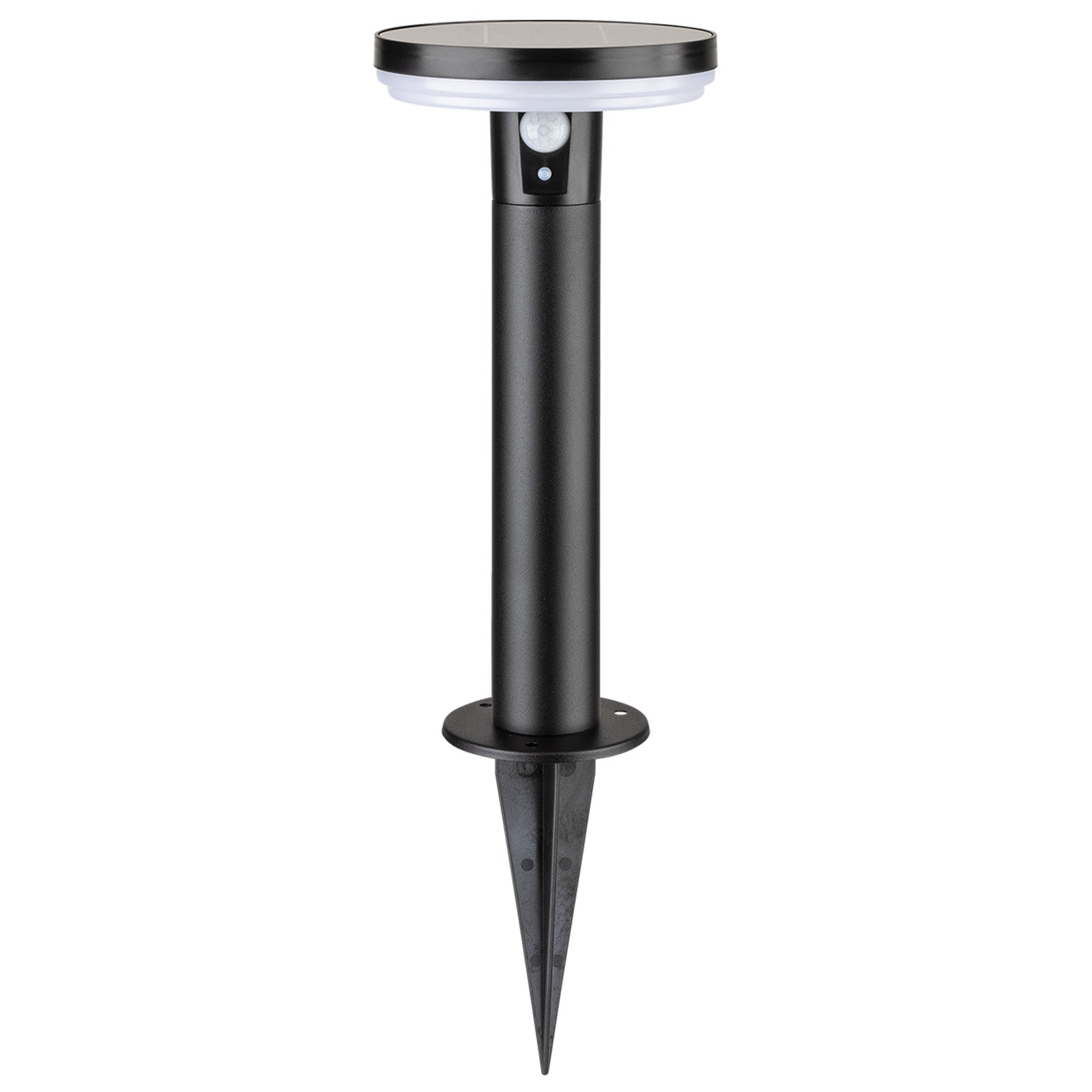 Arlec 28cm solar LED post light – 400 lumen motion sensor outdoor lighting with 3 modes and IP44 rating