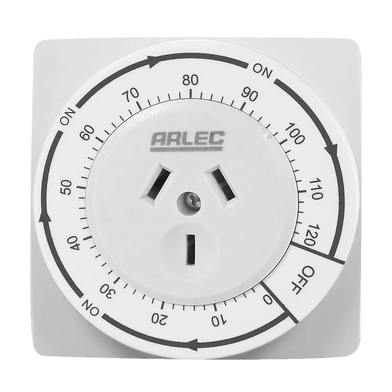 Arlec 2 Hour Compact Countdown Timer – adjustable countdown timer for home and garden
