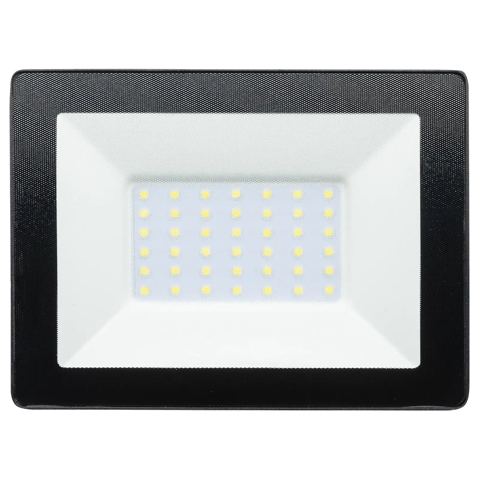 Twin 30W LED work lights with tripod, 6000 lumens total, for site or workshop use