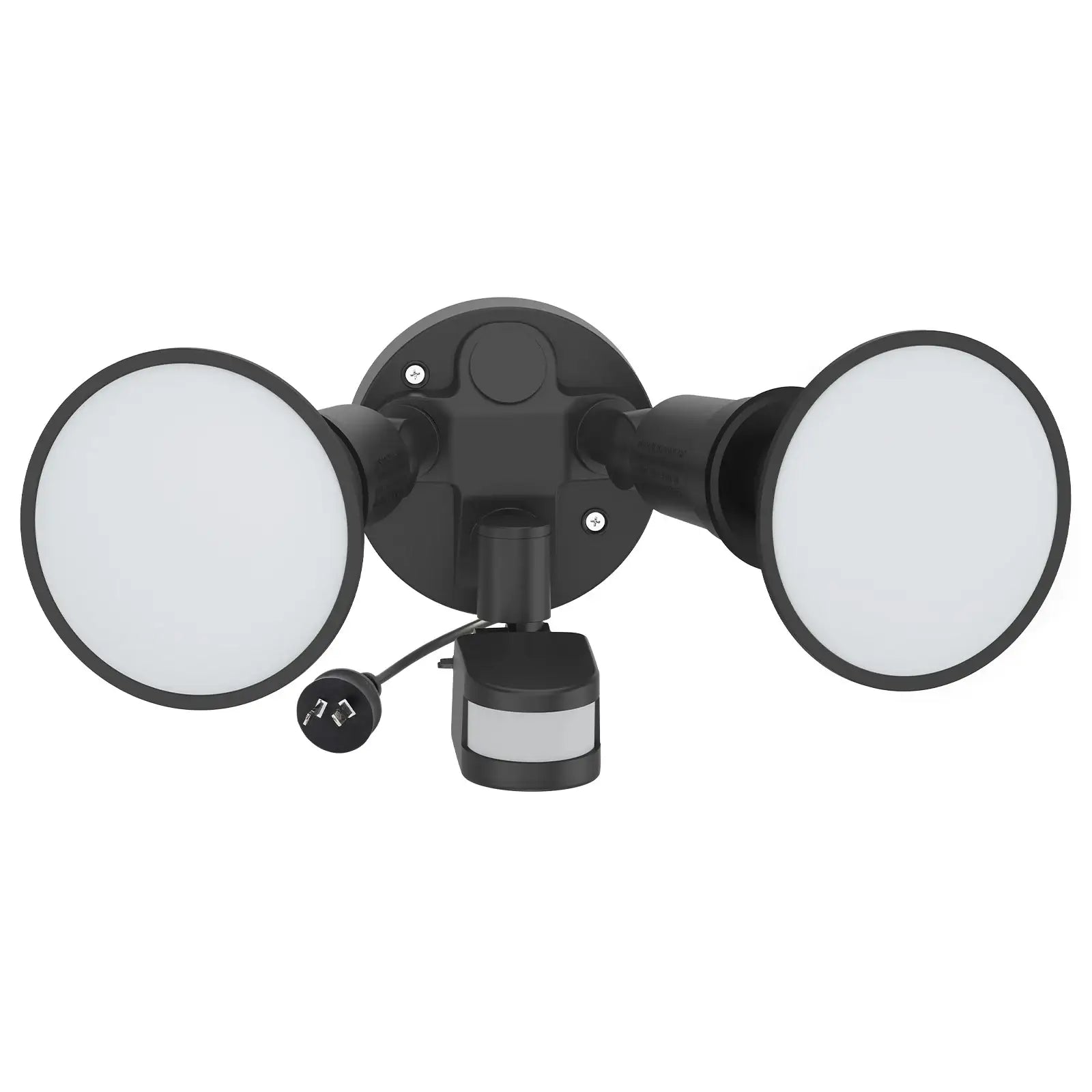 Arlec 30W twin LED PAR38 floodlight – DIY motion sensor light with plug, 3200 lumens and adjustable settings