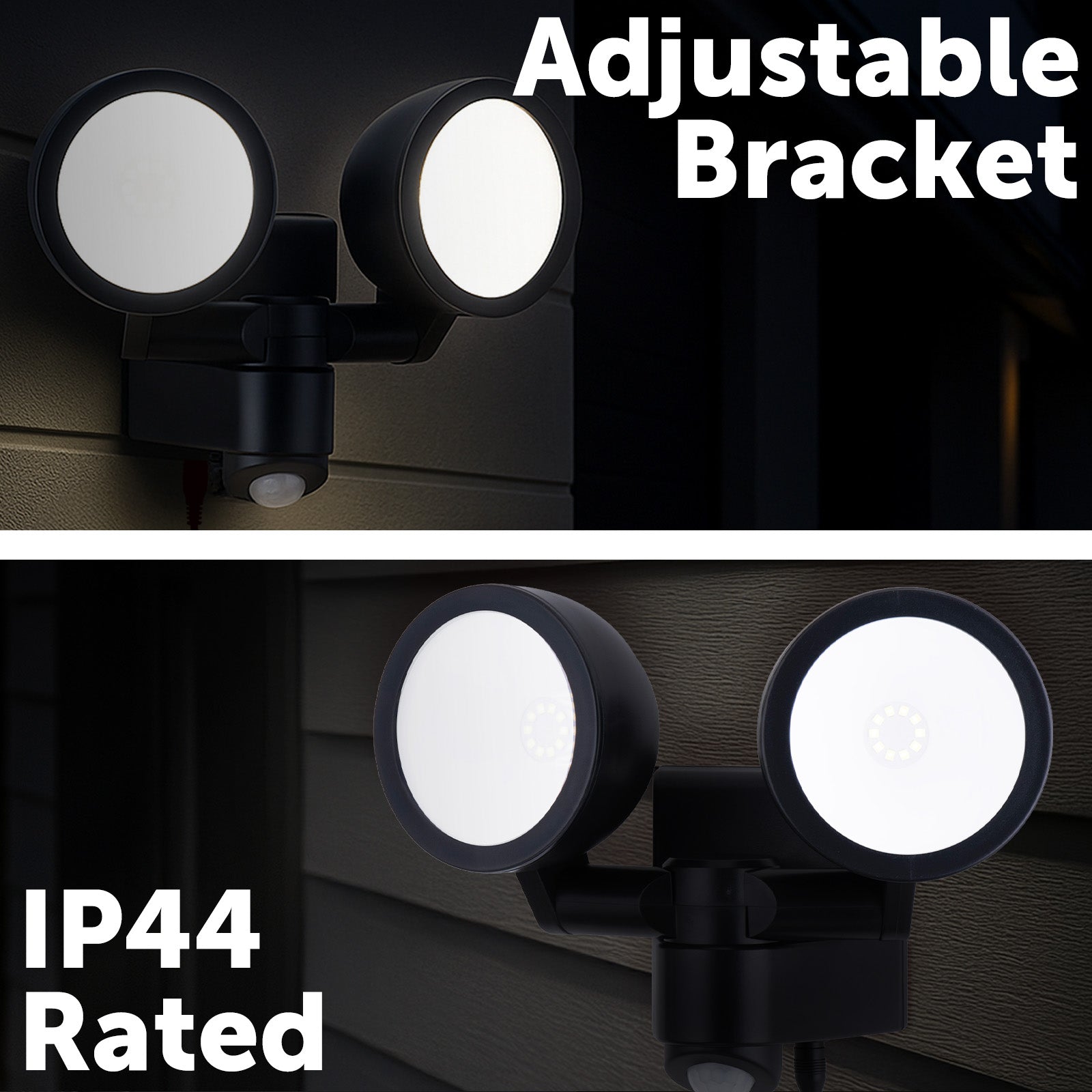 Arlec 330 Lumens LED Movement Activated Sensor Security Solar Light - solar powered light, motion sensor light, energy efficient LED, outdoor security light