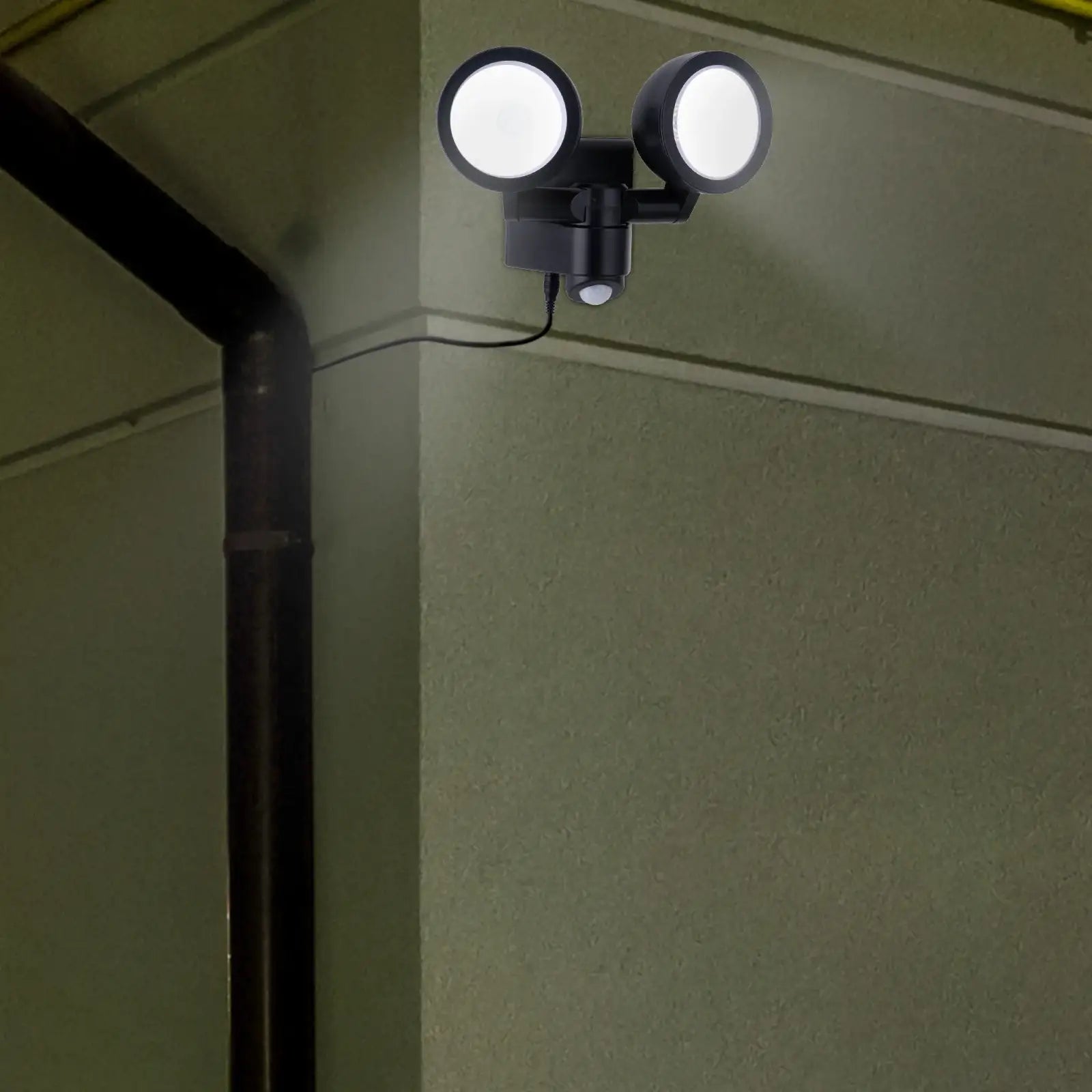 Arlec 330 Lumens LED Movement Activated Sensor Security Solar Light - solar powered light, motion sensor light, energy efficient LED, outdoor security light