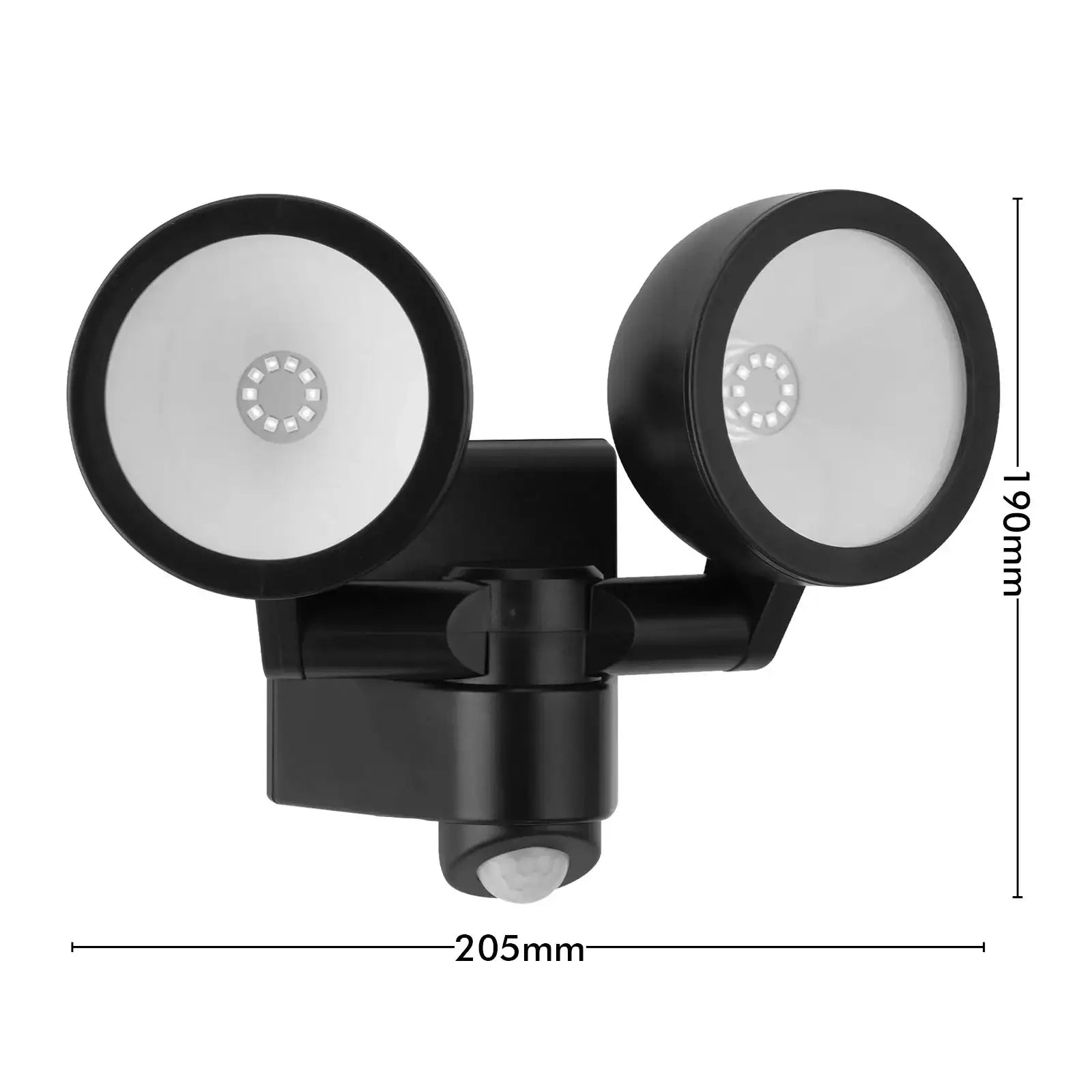 Arlec 330 Lumens LED Movement Activated Sensor Security Solar Light - solar powered light, motion sensor light, energy efficient LED, outdoor security light