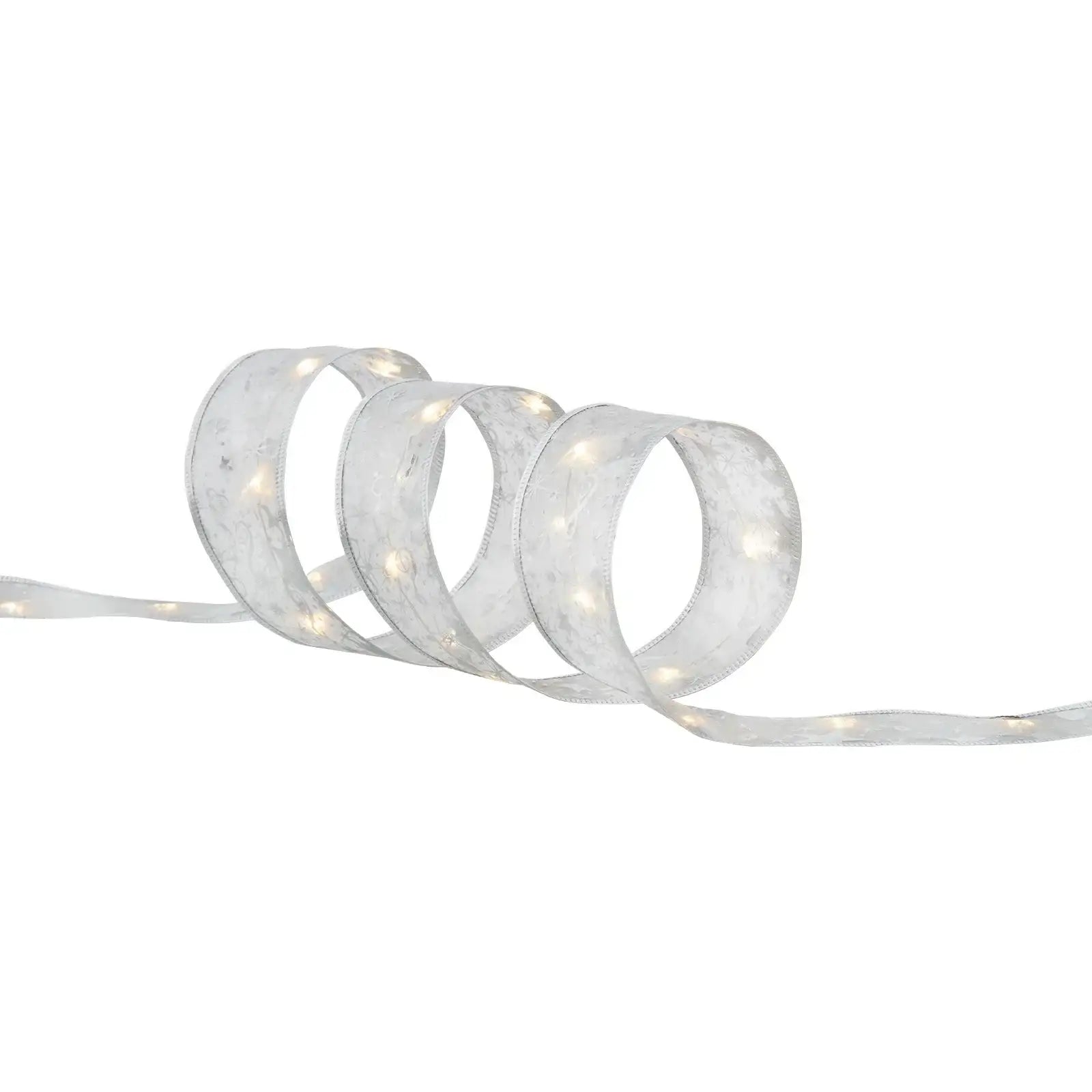 Arlec 3m LED ribbon light, battery operated warm white strip with timer for indoor use