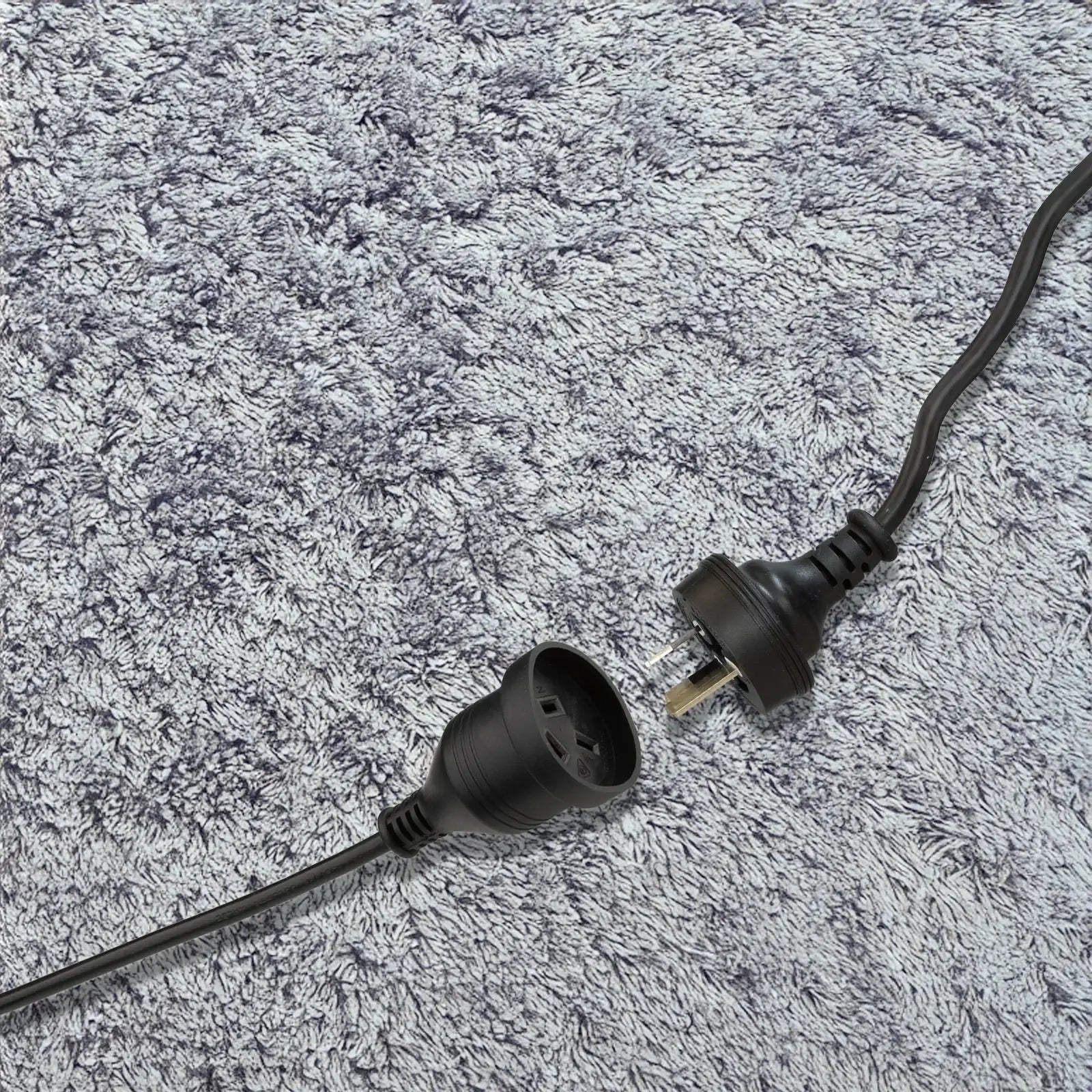 Twin pack black 3m extension leads – Arlec home power solution