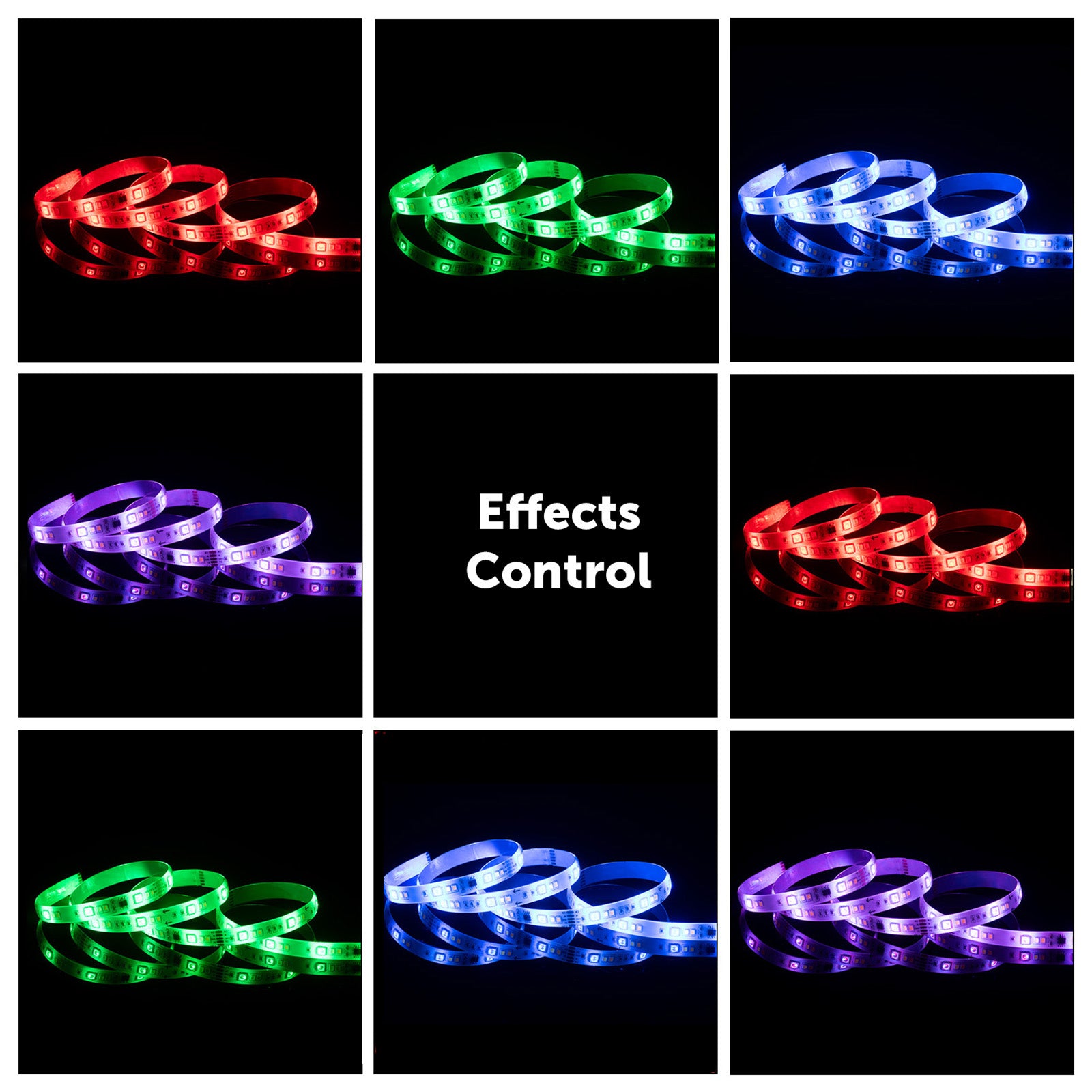 3m RGB LED strip light for home decor or gaming setup, Arlec