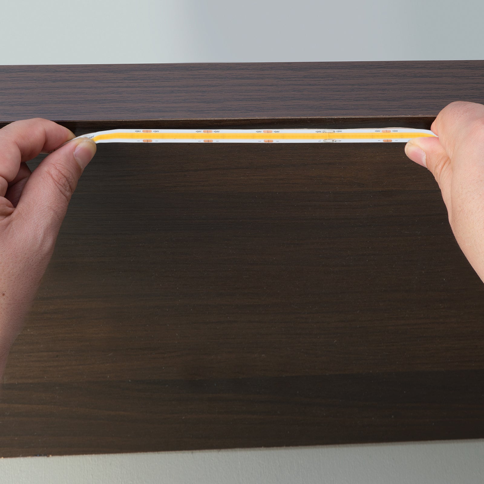 Arlec 3m dotless LED strip, ultra-bright DIY cabinet light, smooth warm white strip lighting