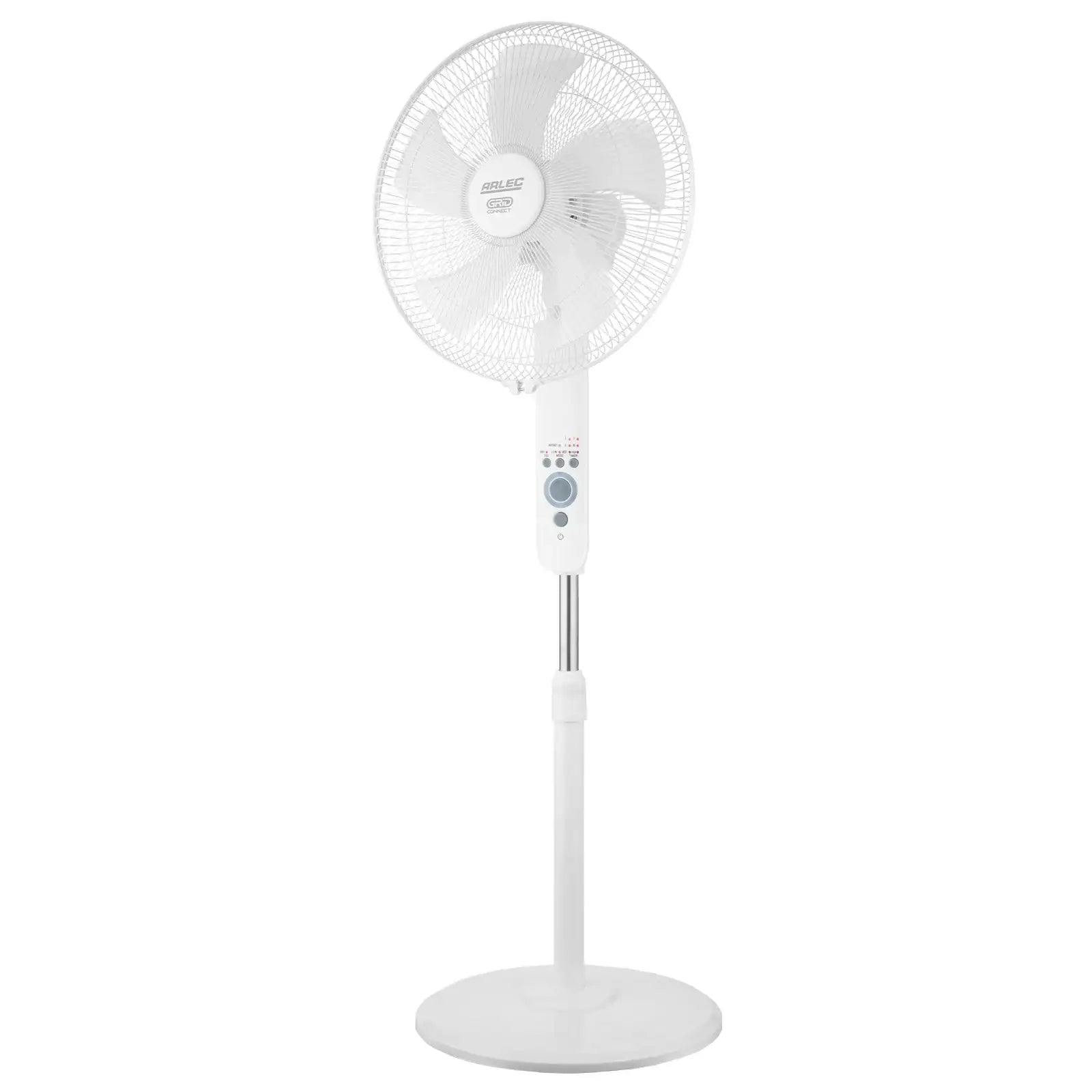 Arlec 40cm Smart Pedestal Fan with Remote – smart pedestal fan, adjustable pedestal fan, Grid Connect fan
