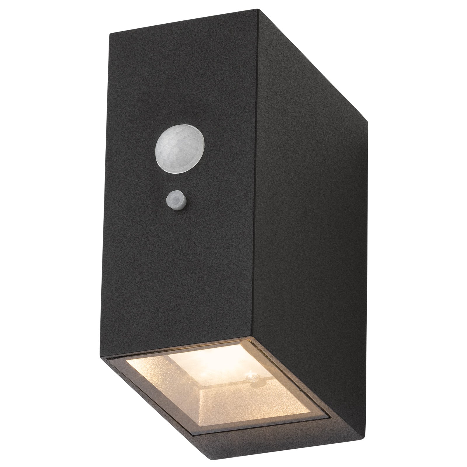 Arlec 43L Premium Solar LED Wall Light With Motion Sensor - solar powered light, motion sensor light, exterior wall light, energy efficient LED