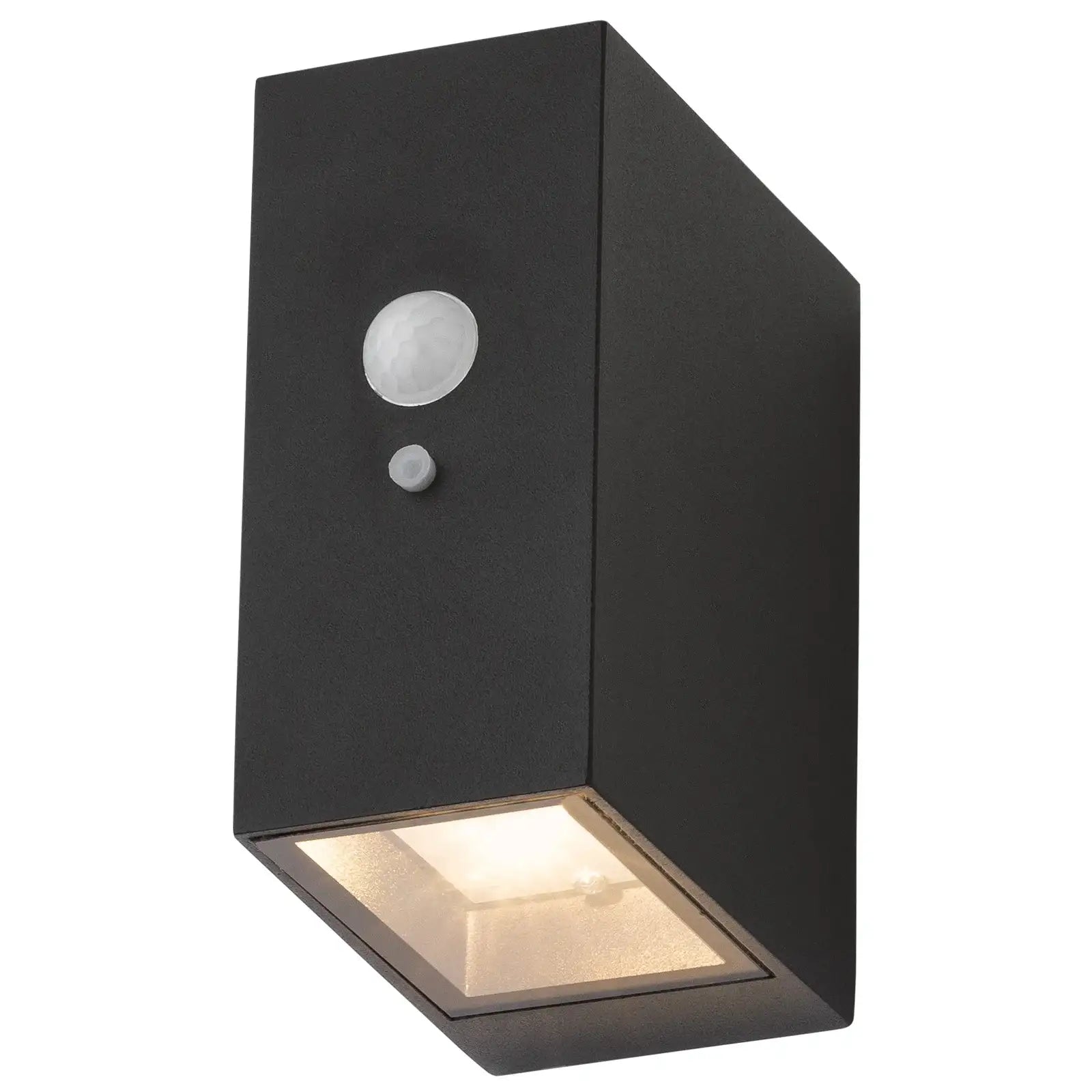 Arlec 43L Premium Solar LED Wall Light With Motion Sensor - solar powered light, motion sensor light, exterior wall light, energy efficient LED