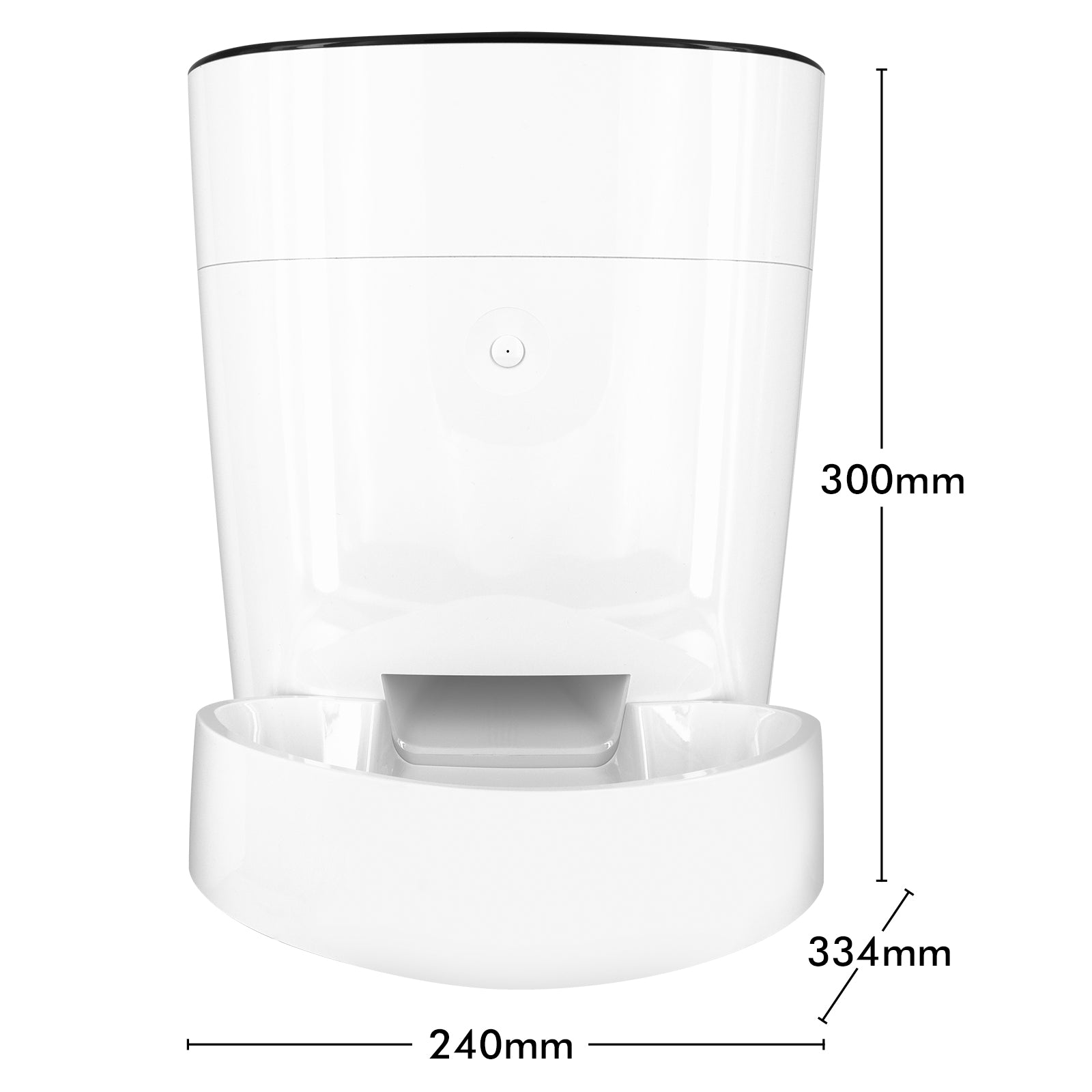 Arlec 4L Automatic Pet Feeder – smart pet feeder, automatic dog feeder, Grid Connect pet food dispenser
