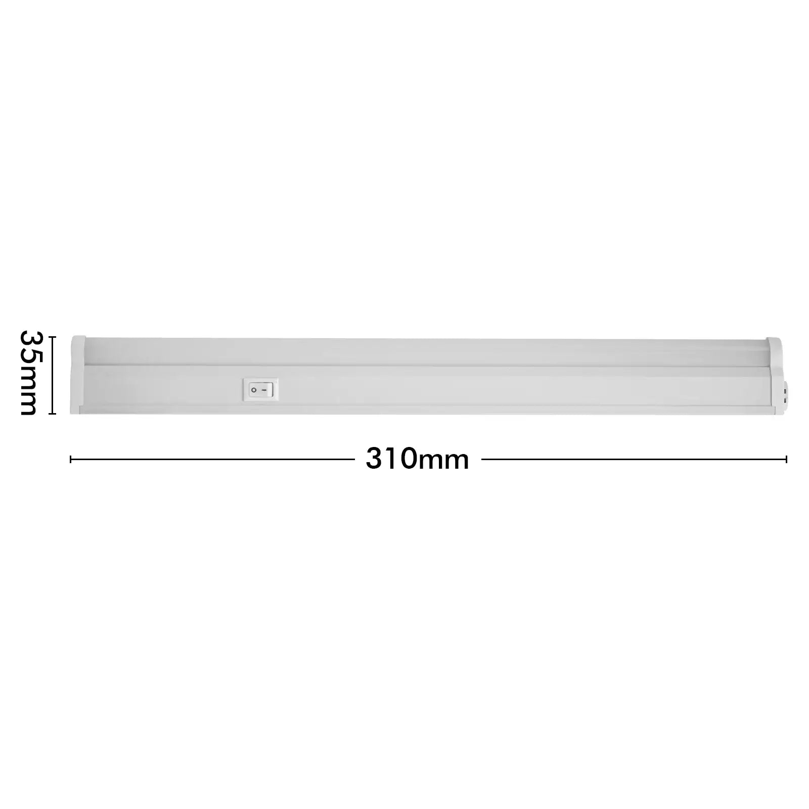 Arlec LED bar light with linkable design, slim DIY cabinet lighting solution, cool white strip light